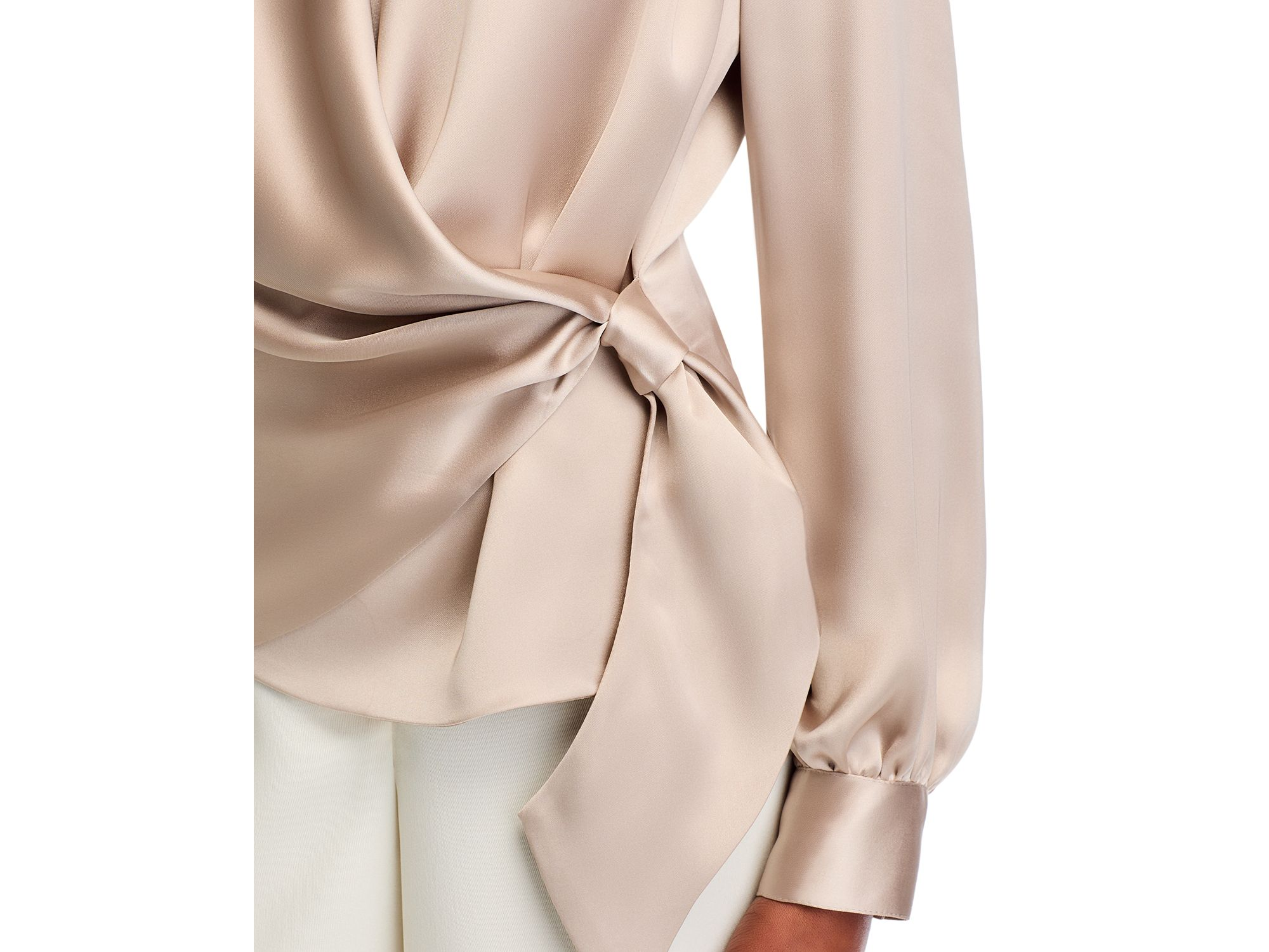 Faux Wrap Top - Exclusive — Image 3