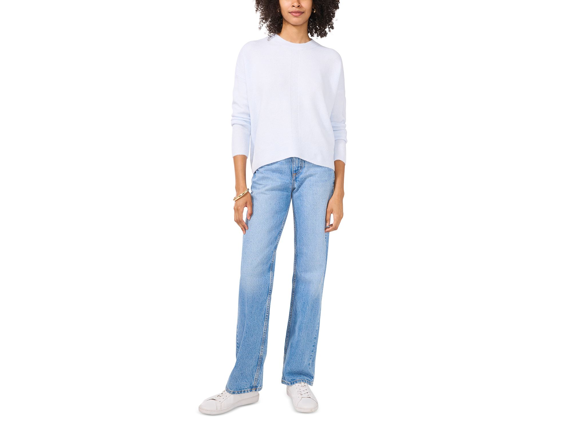 Center Seam Crewneck Sweater — Image 4