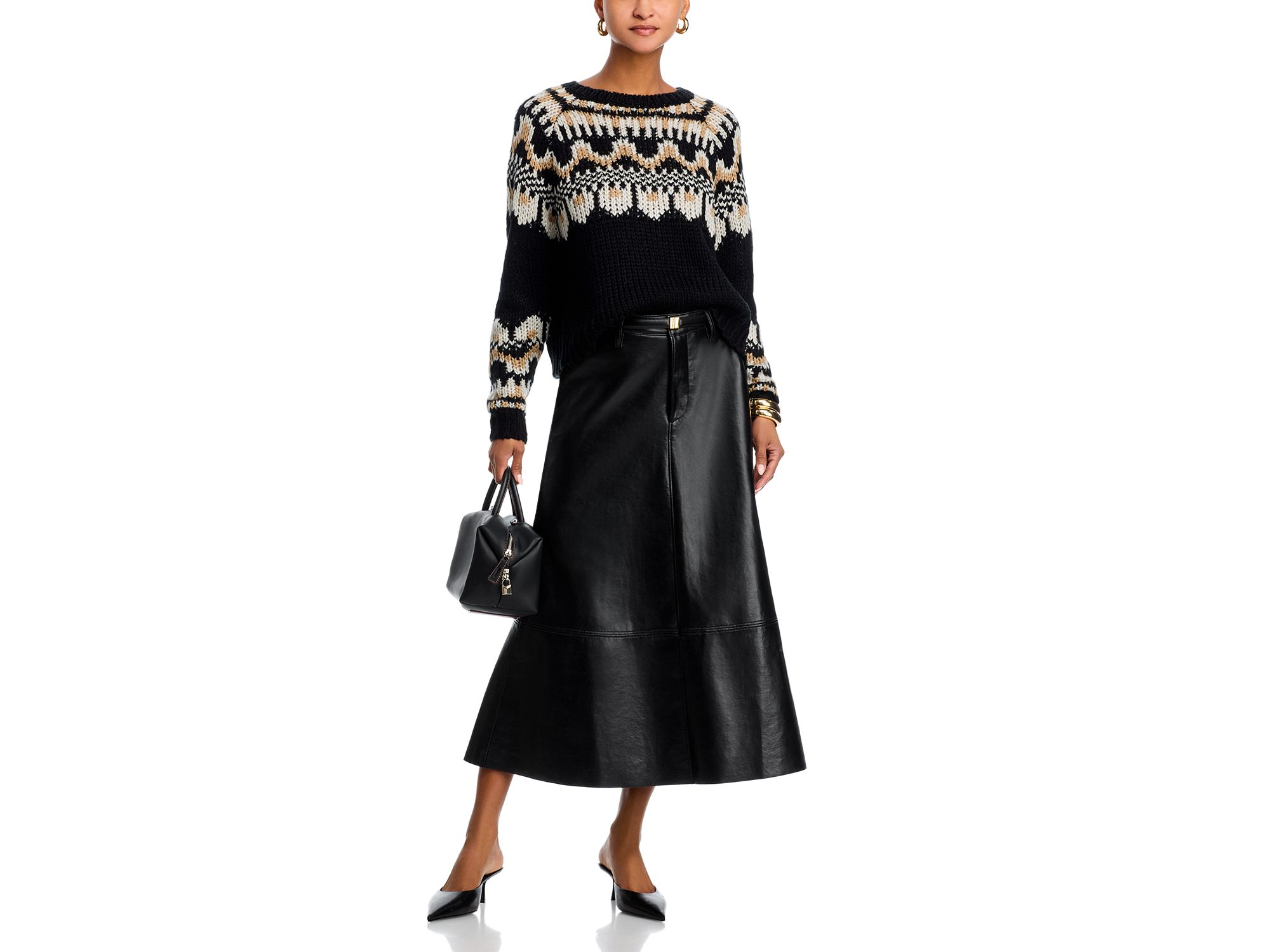 Fair Isle Crewneck Sweater - Exclusive — Image 3