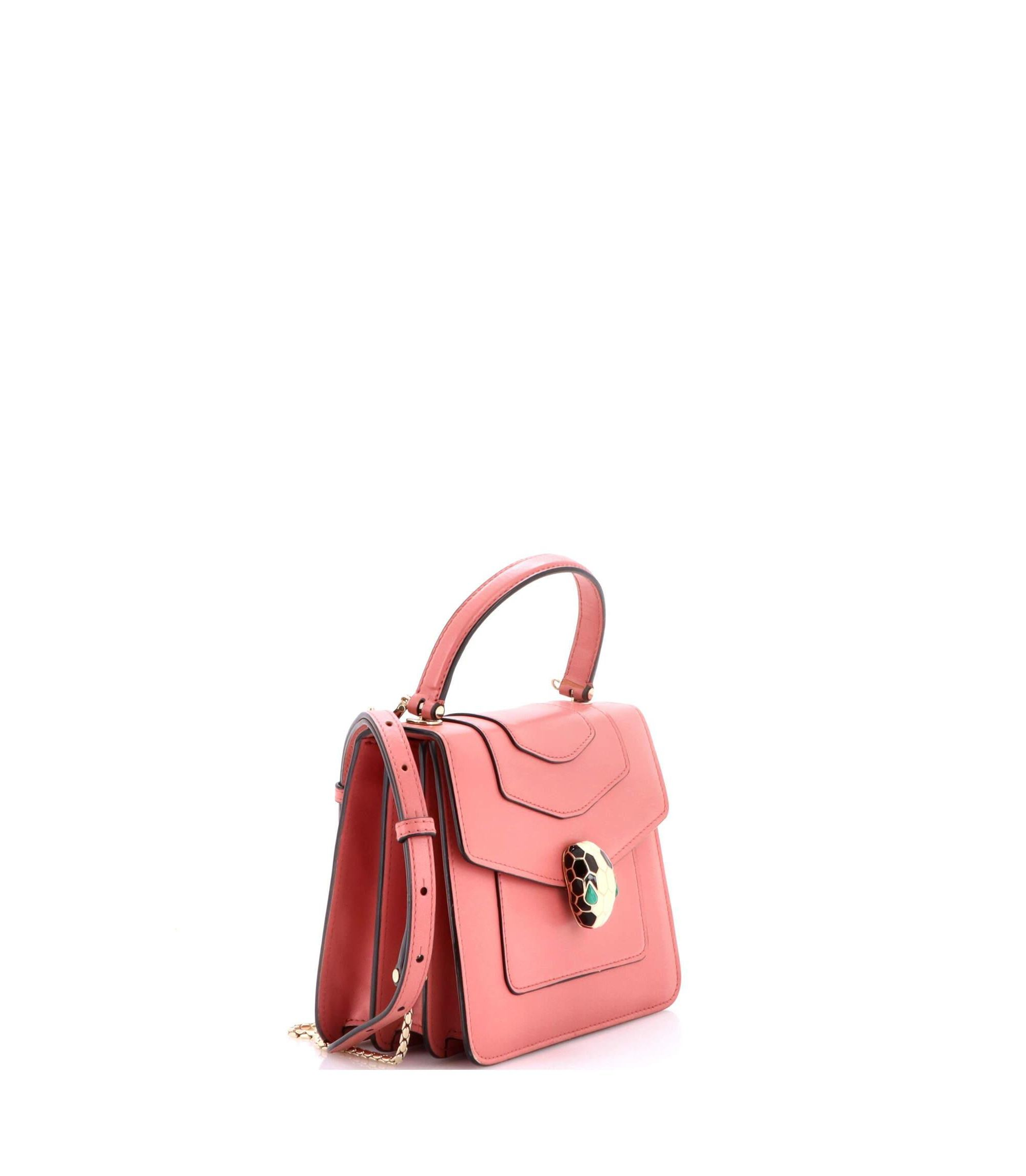 Small Serpenti Forever Top Handle Bag Leather — Image 5