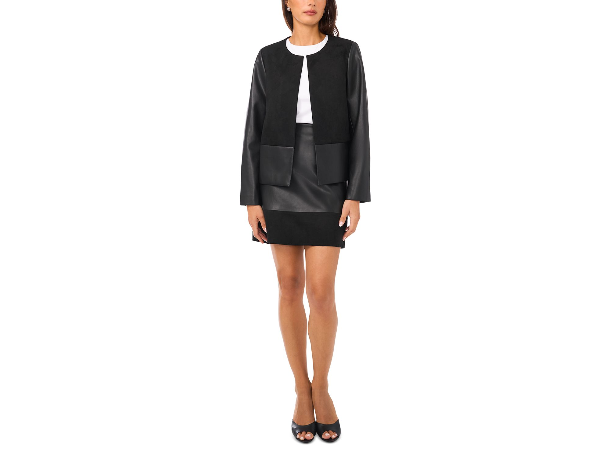 Mixed Media Jacket — Image 3
