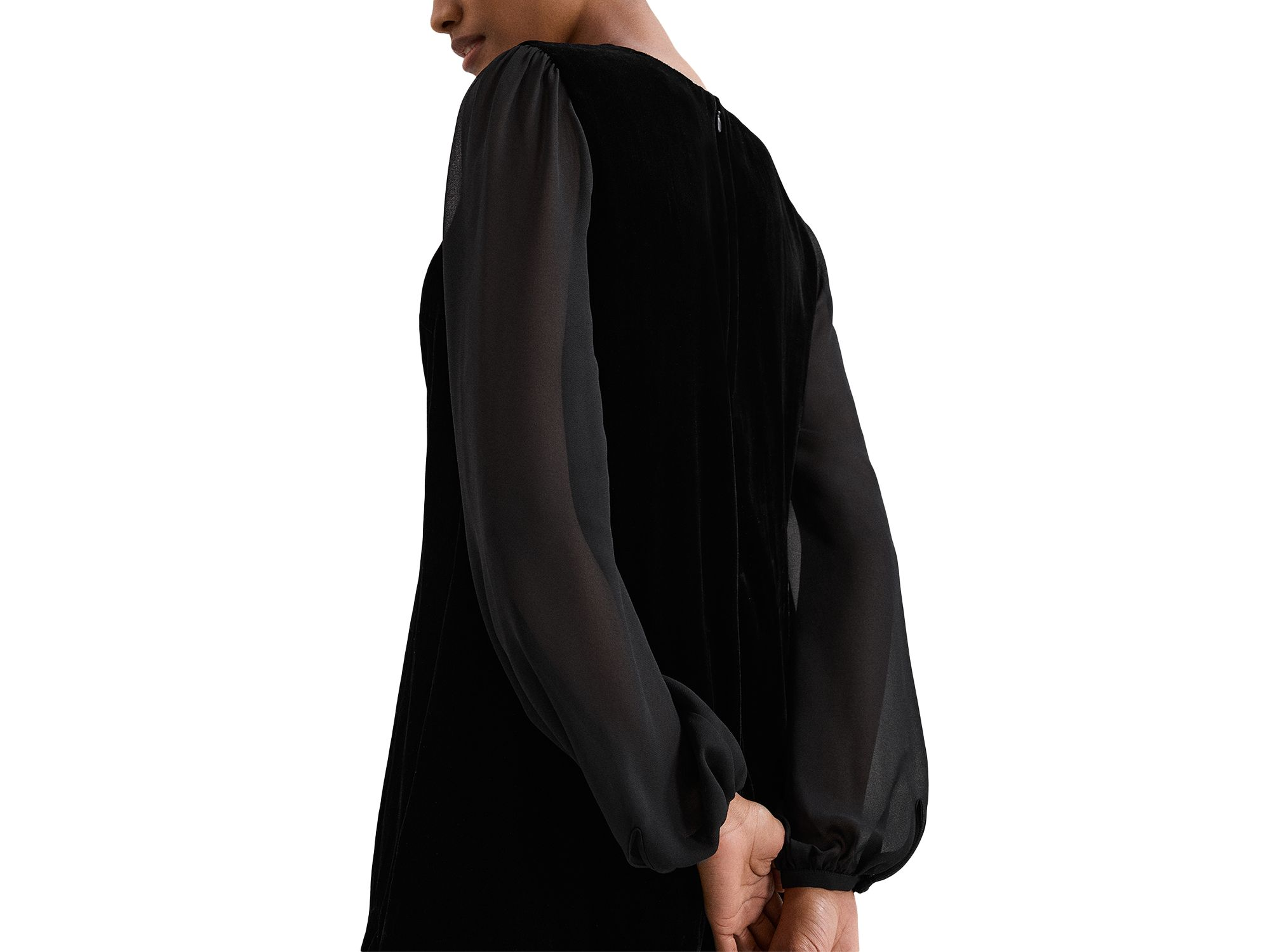 Velvet Swing Dress — Image 4