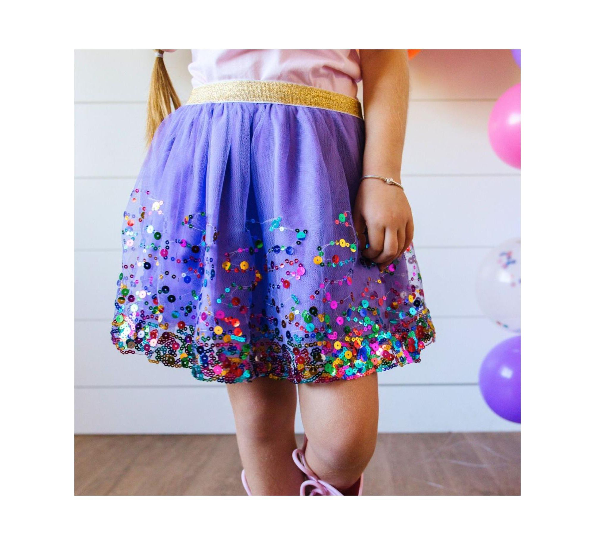 Girls' Confetti Tutu Skirt - Big Kid — Image 3