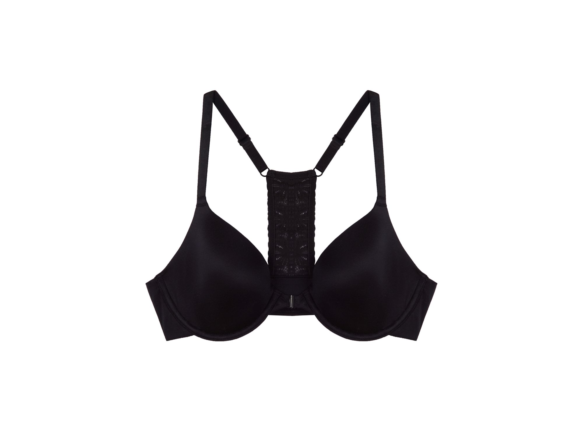 Future Foundation Lace-Racerback Front-Close Contour Bra — Image 5