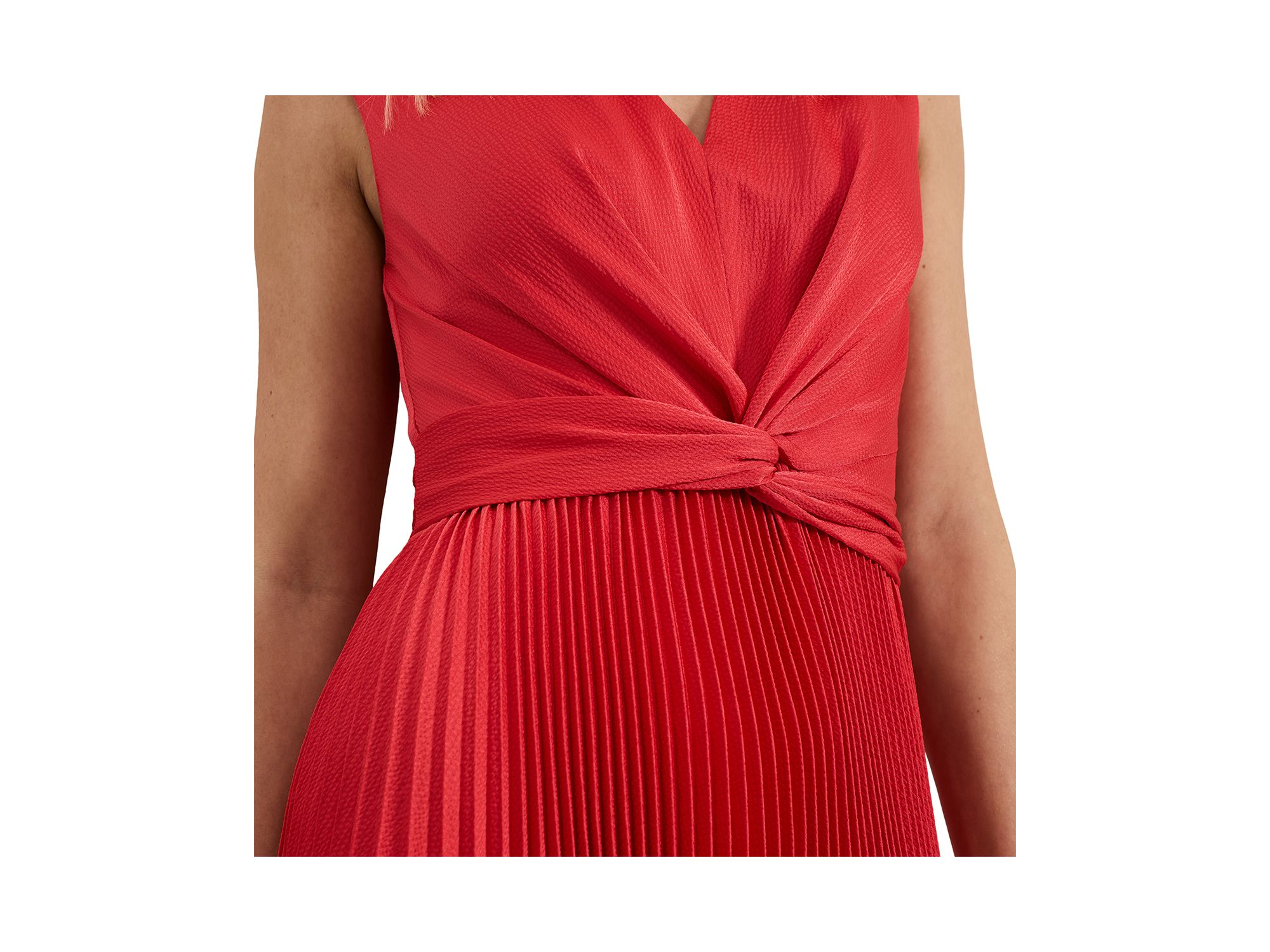 Celestia Faux Wrap Dress — Image 3