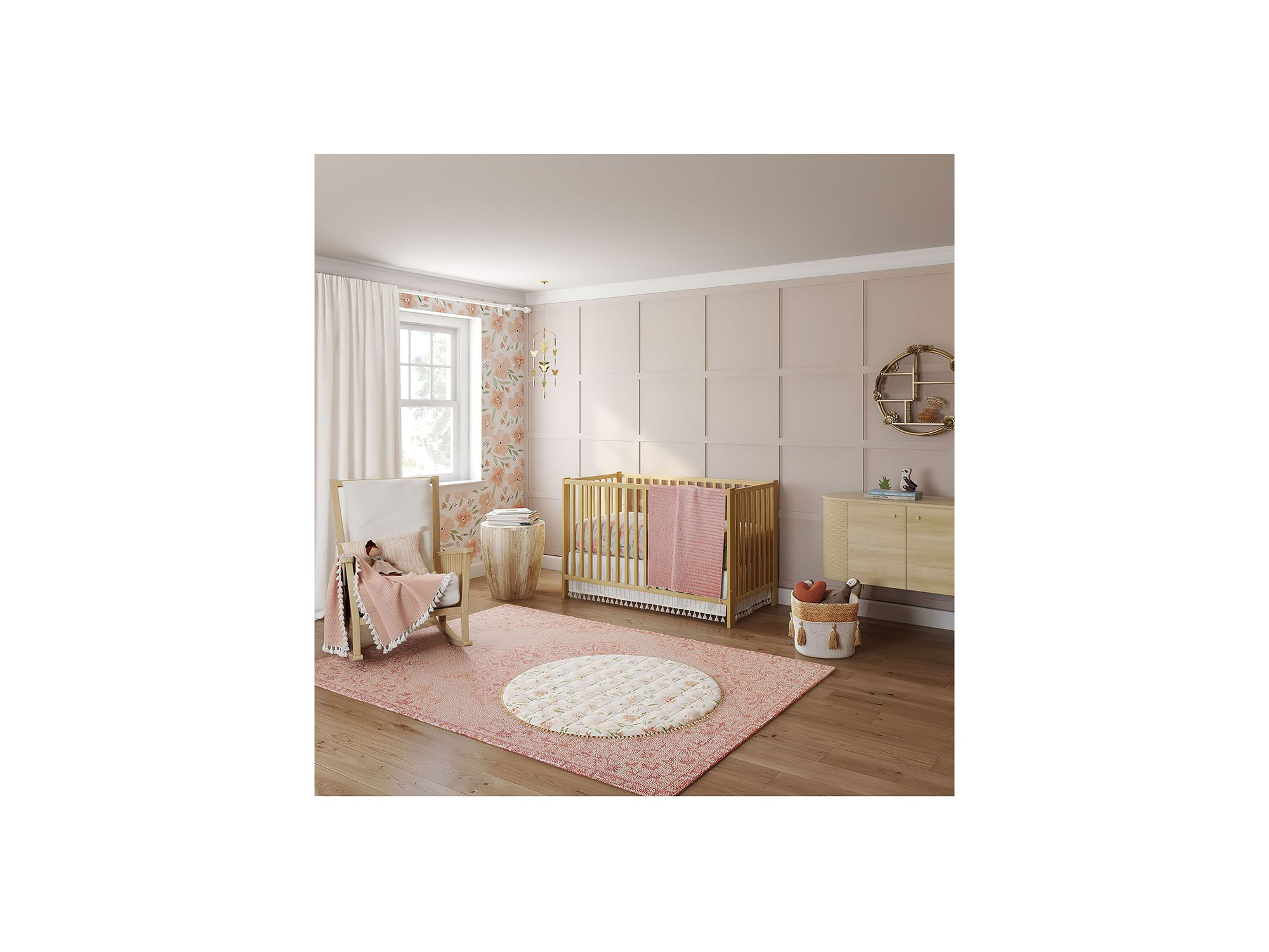 Parker Quilted Playmat - Floral — Image 6