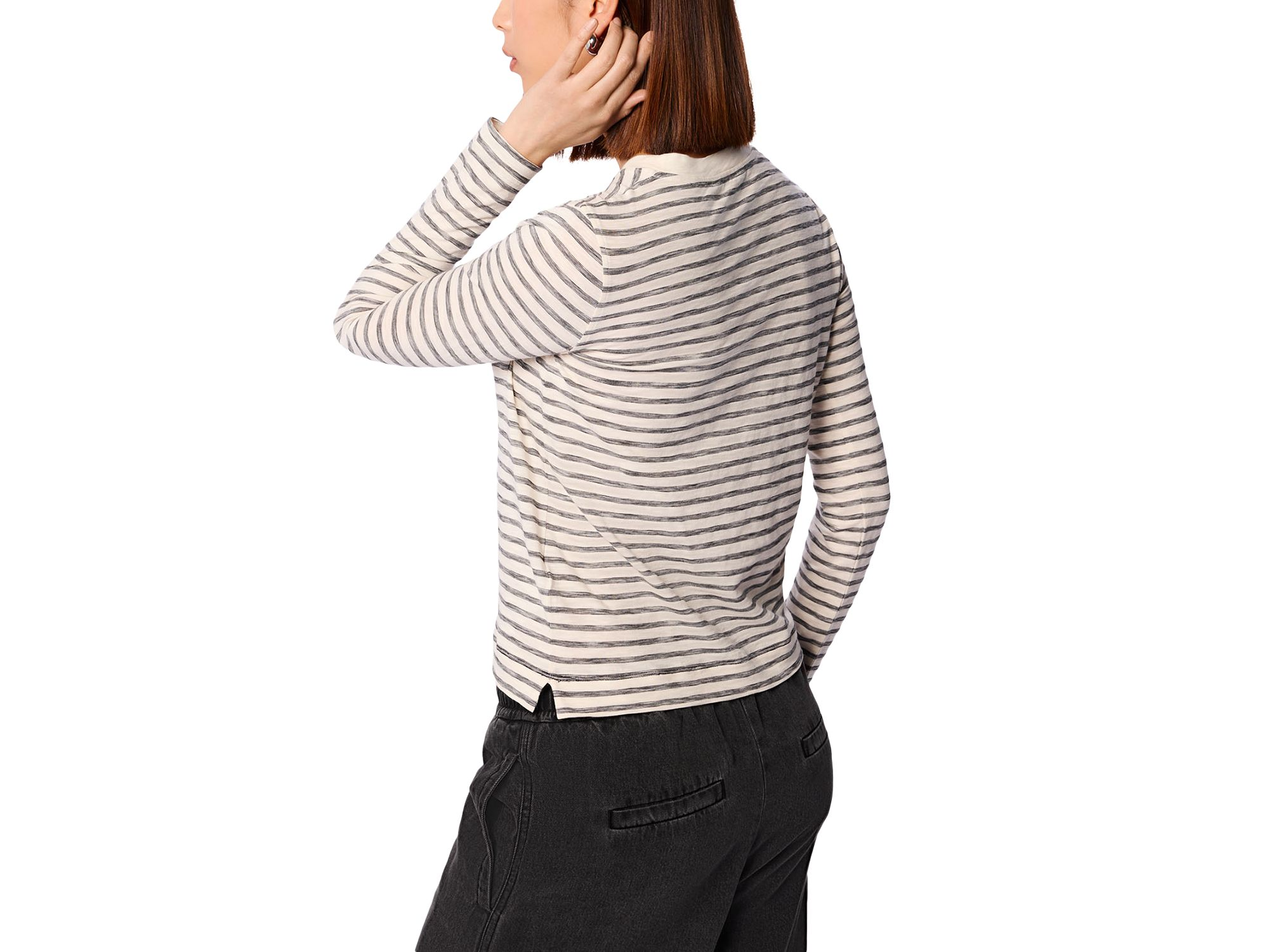 Stripe Crewneck Top — Image 3
