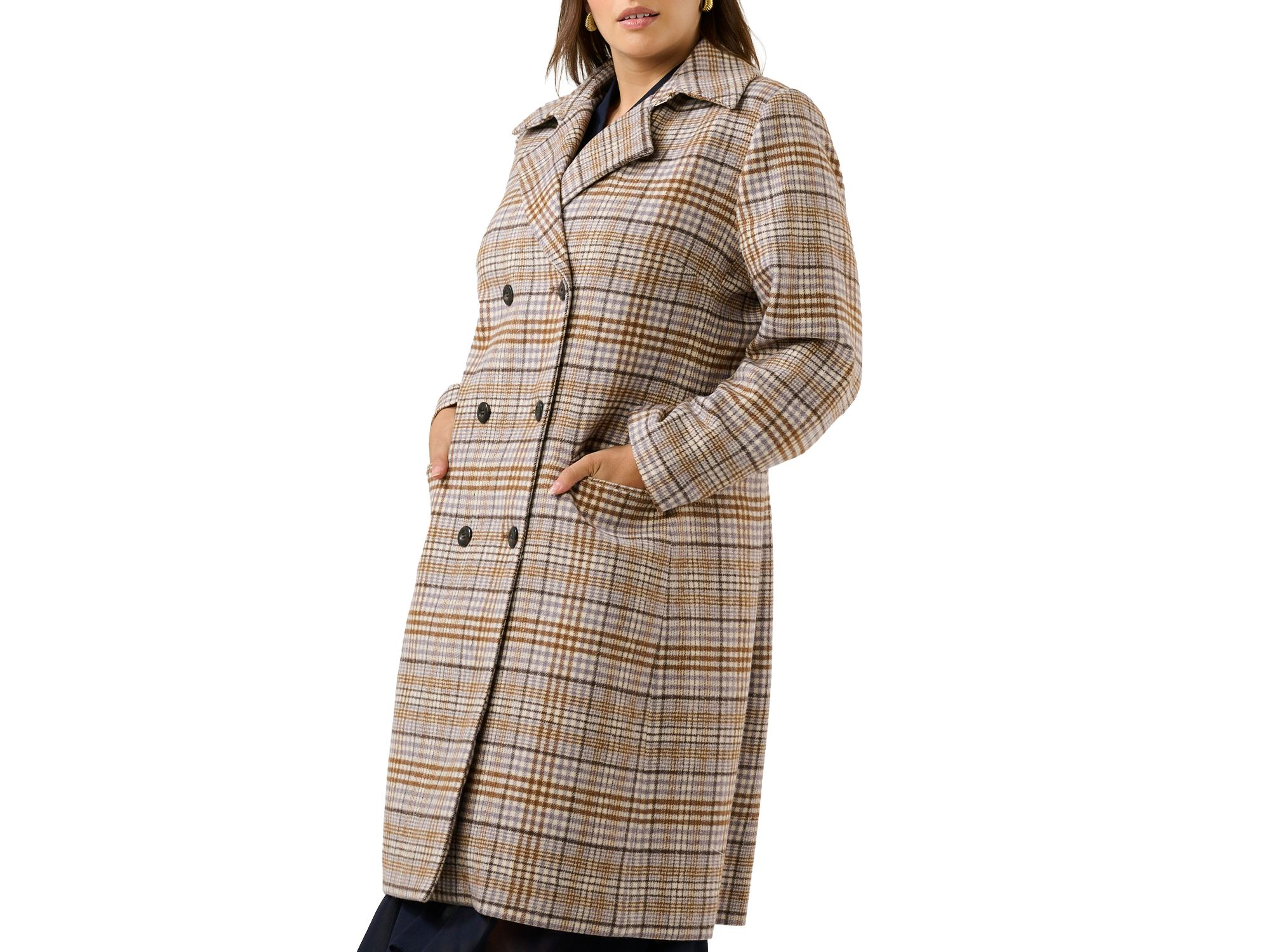 Frostfall Plaid Coat — Image 5
