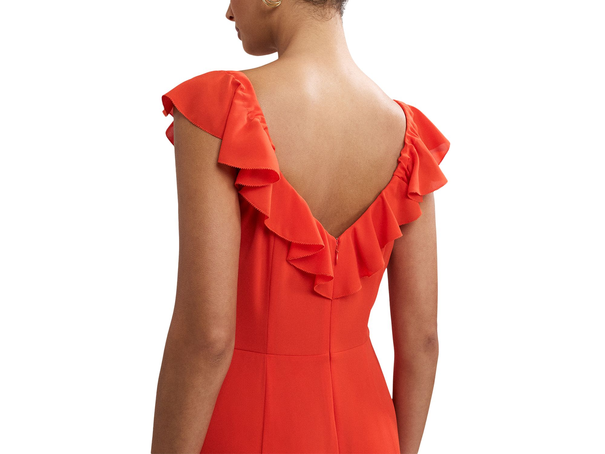 Lianah Ruffled Midi Dress — Image 3