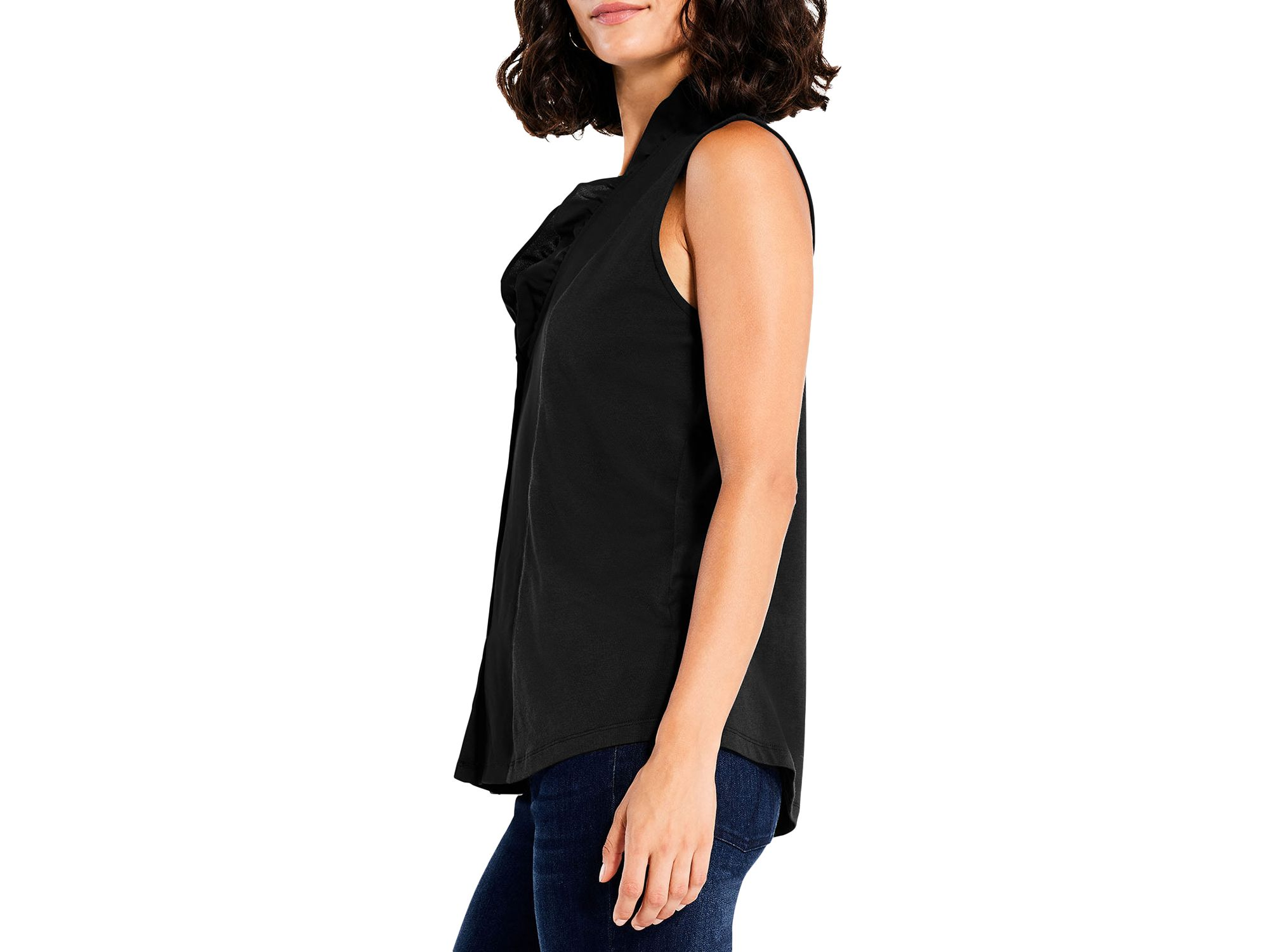 Ruffled Around Sleeveless Top — Image 3