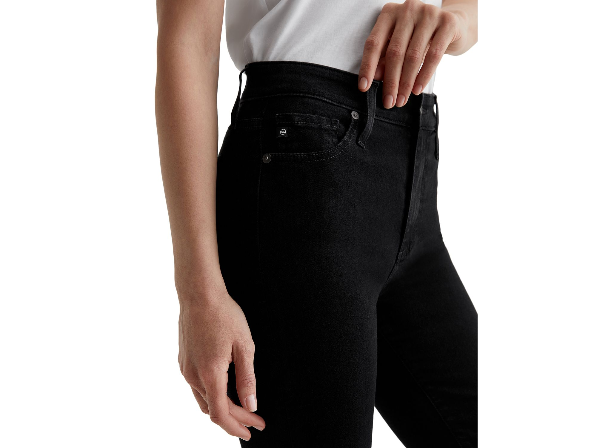 Mari Mid Rise Slim Straight Jeans in Alchemy — Image 3