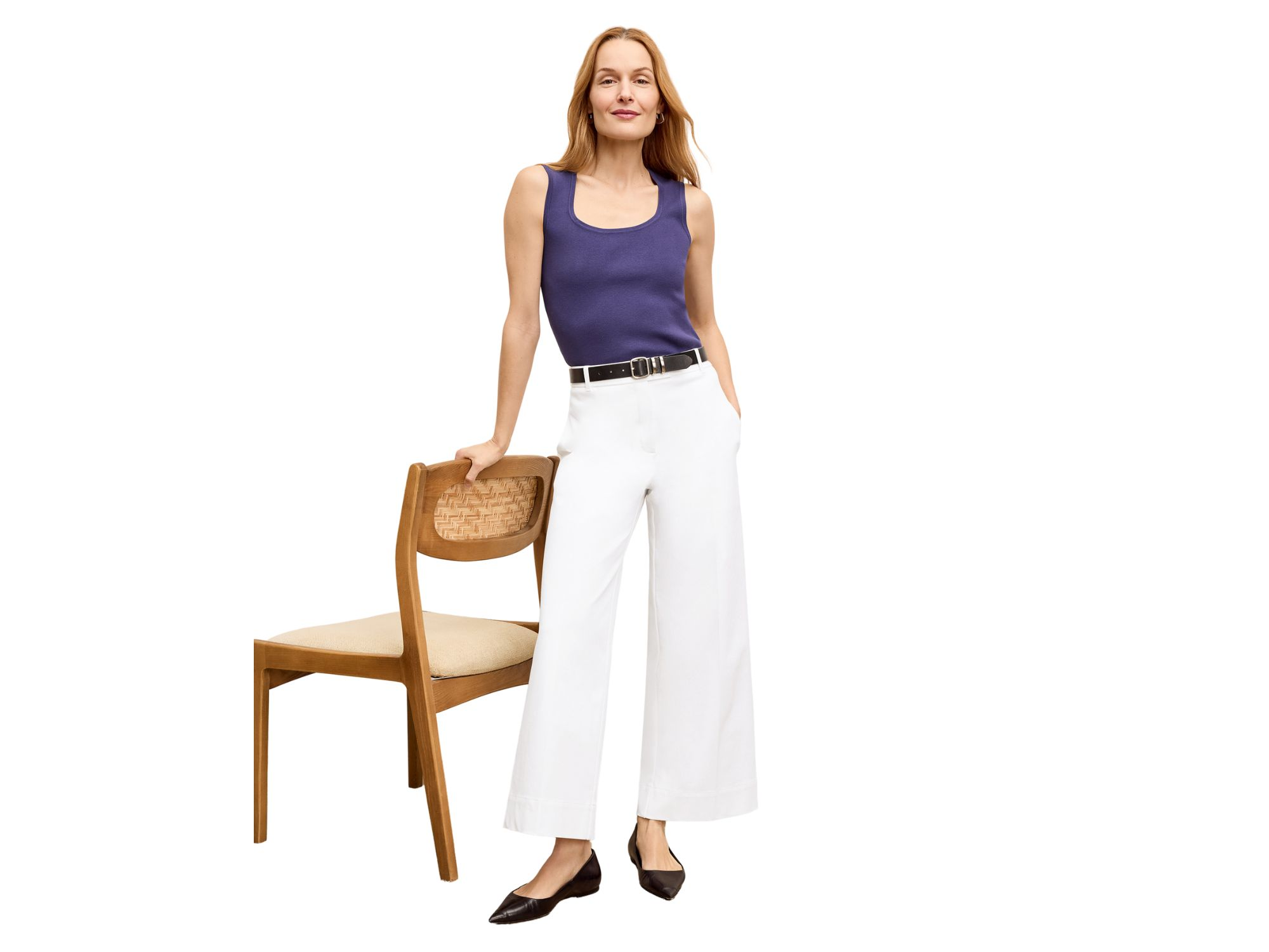 Abby Jean - Eco Better Than Denim Jeans in White Wash — Image 4
