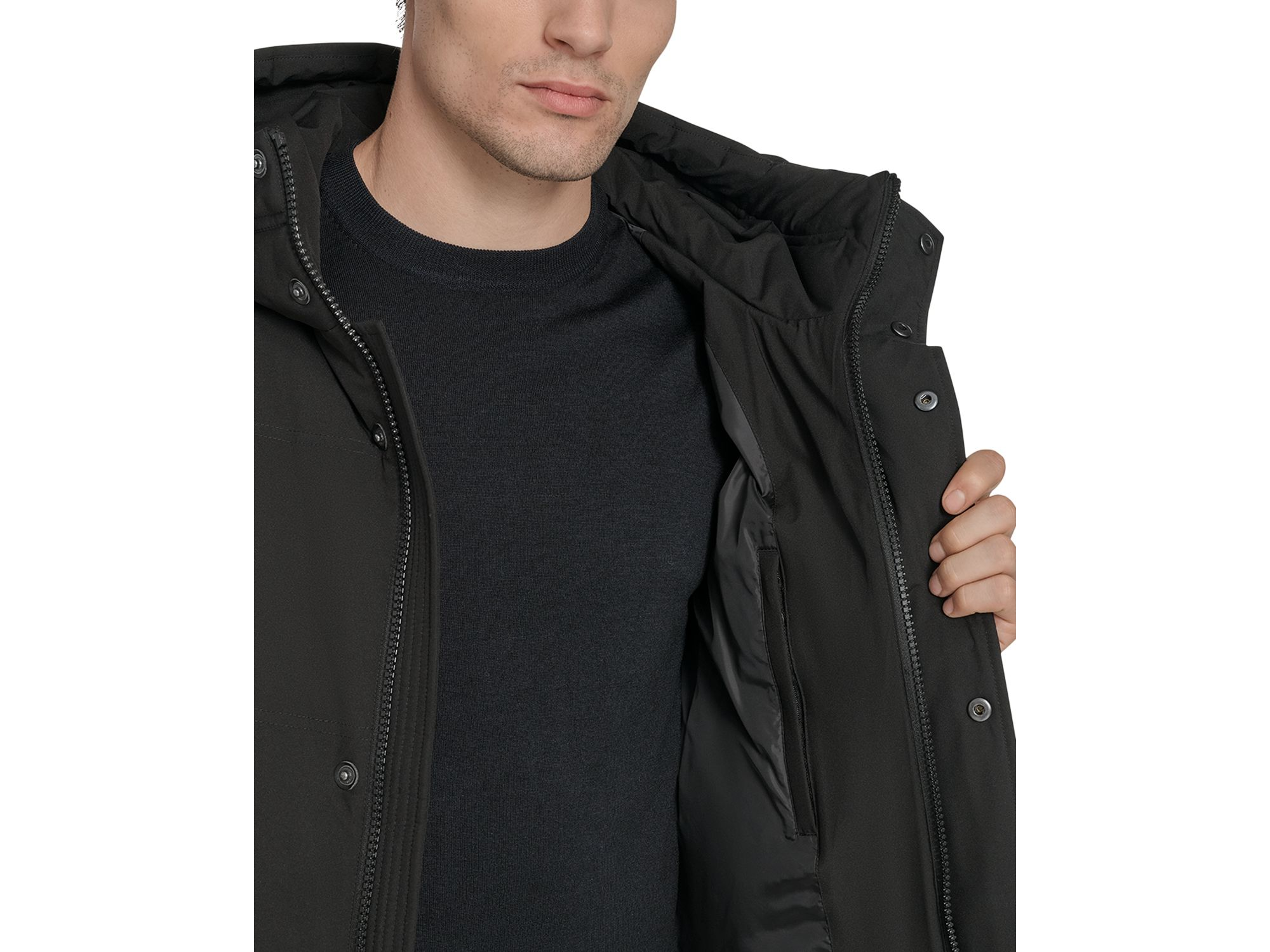 Rummel Hooded Stadium Coat — Image 5