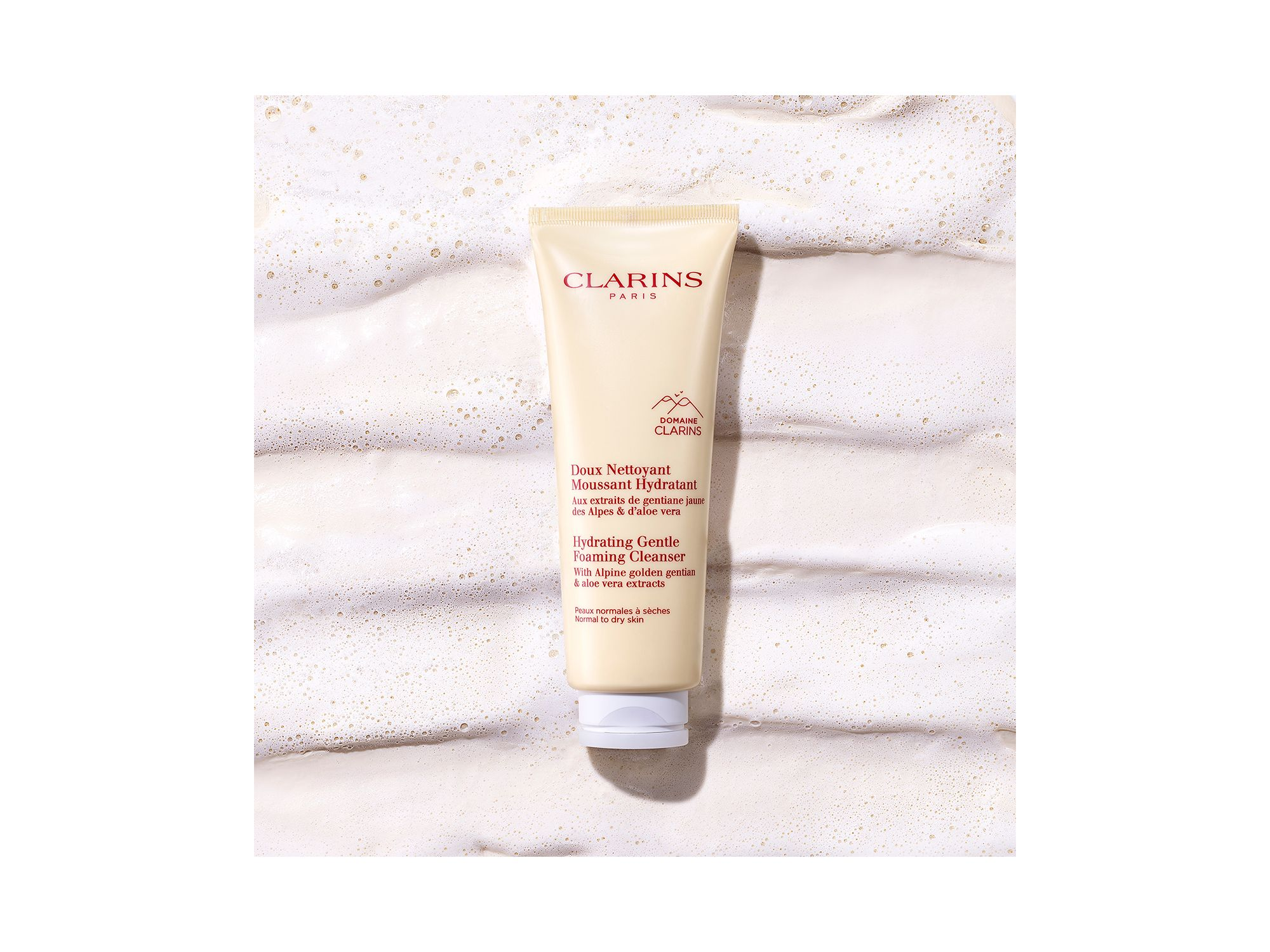 Hydrating Gentle Foaming Face Cleanser with Aloe Vera 4.2 oz. — Image 3