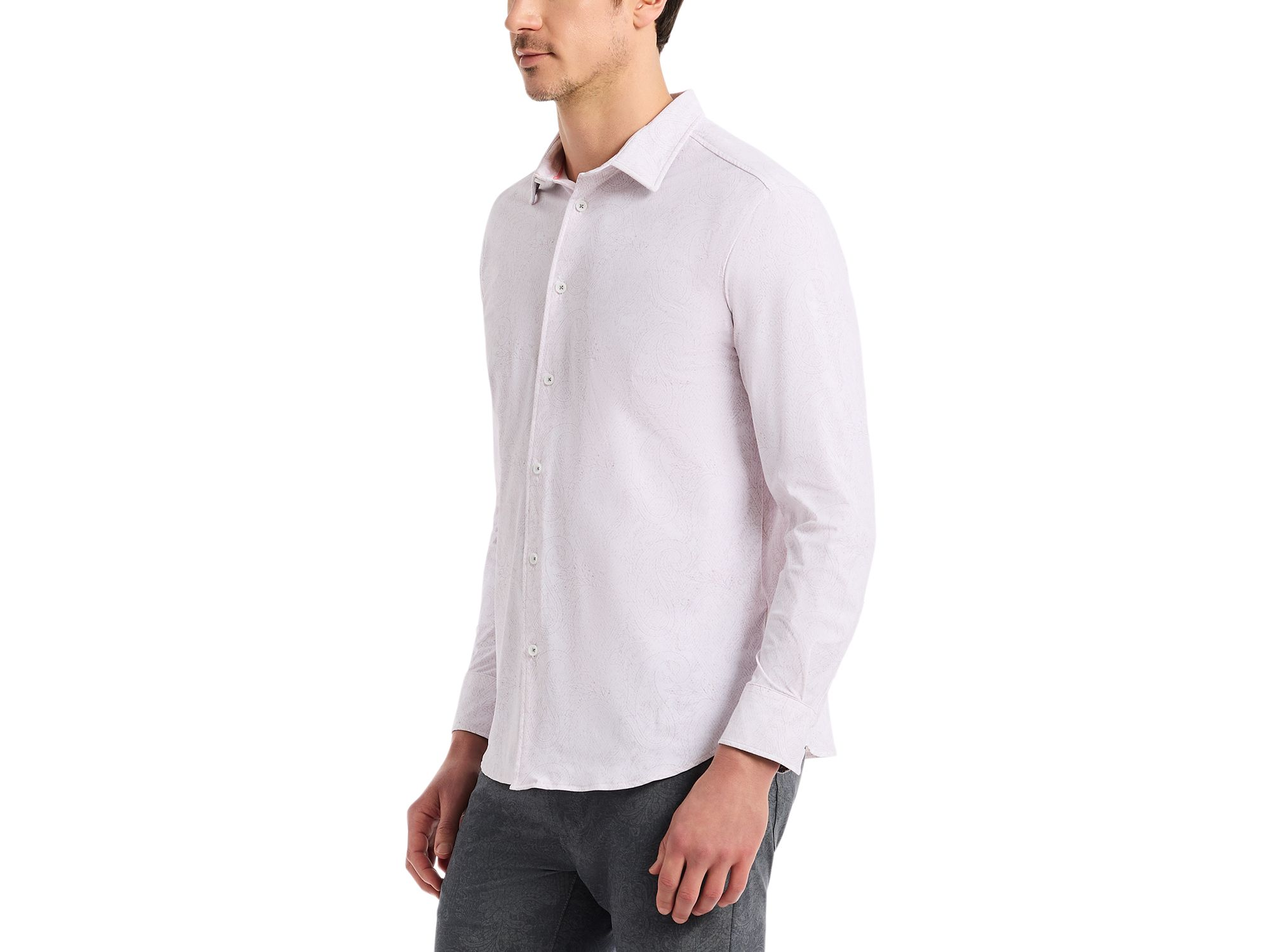 Thurston Knit Button Down Shirt — Image 7