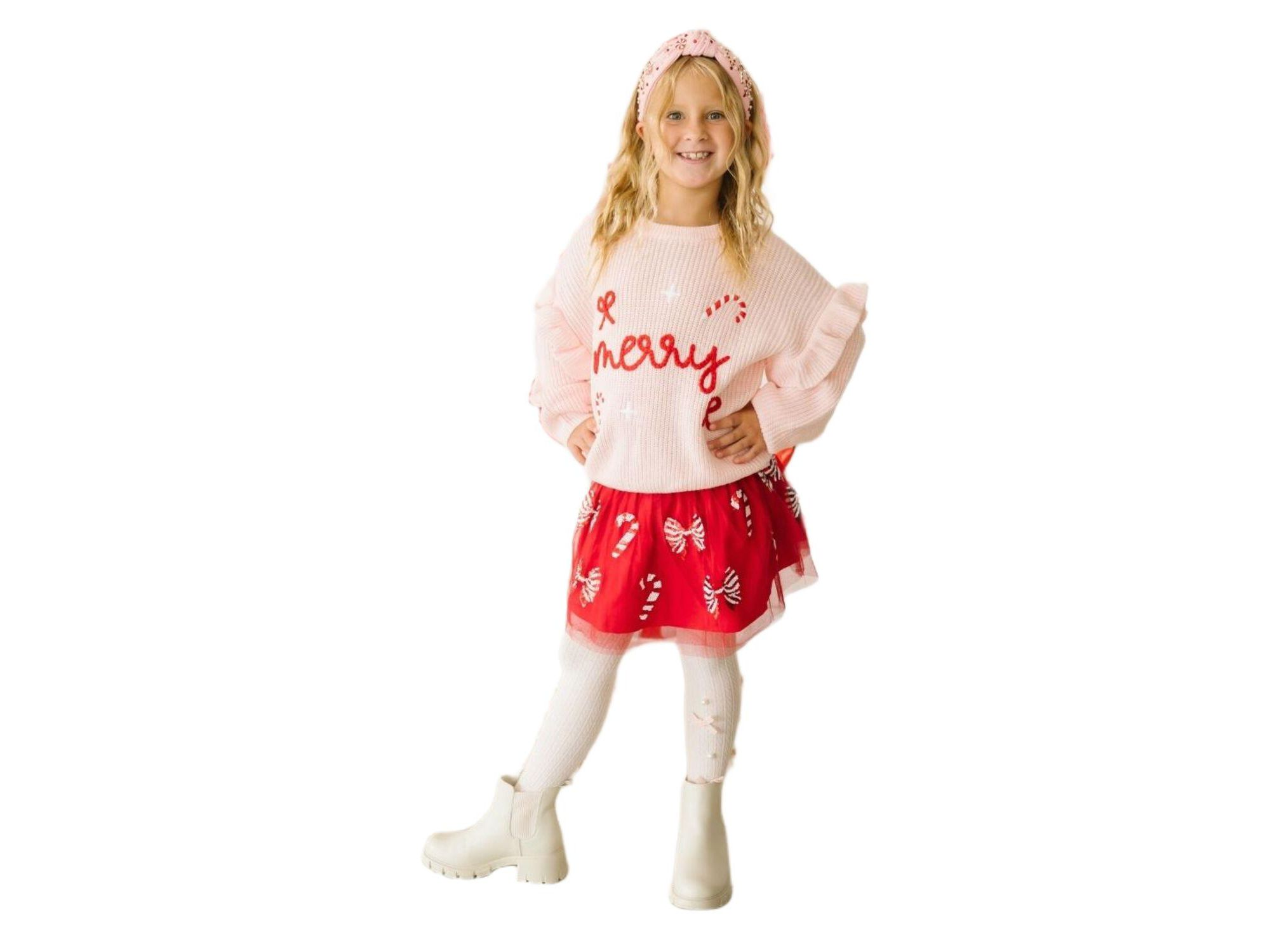 Girls' Bedazzled Coquette Tights - Little Kid, Big Kid — Image 6
