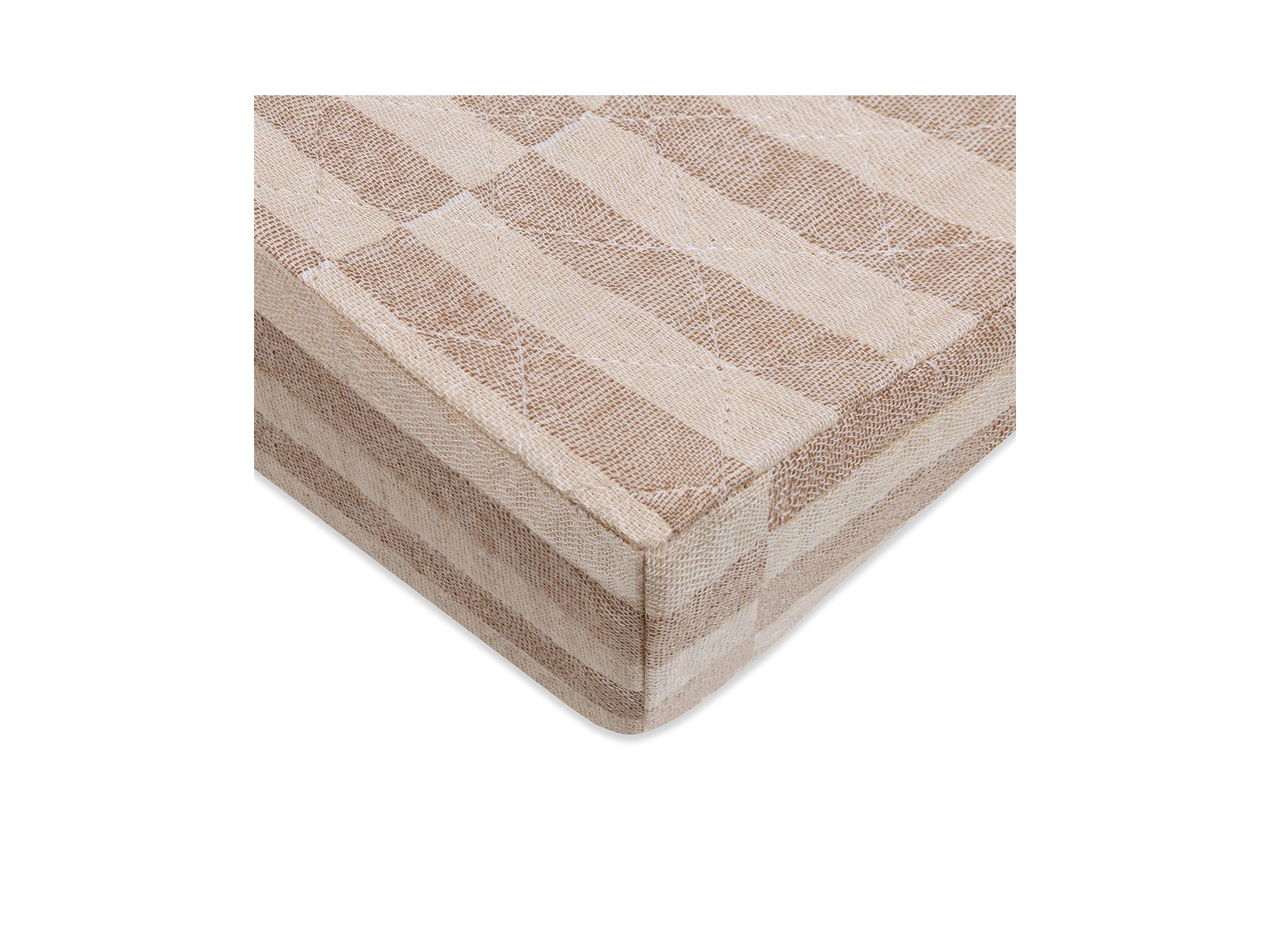 Quilted Changing Pad Cover in Muslin Cotton — Image 6