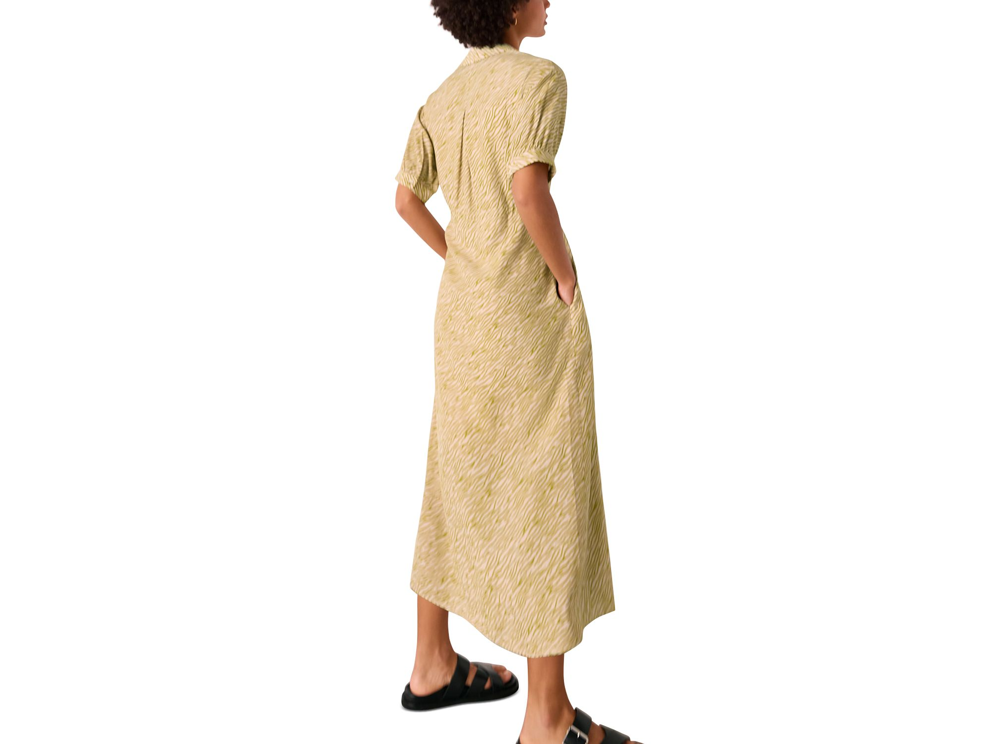 Petite Tiger Flame Midi Dress — Image 4