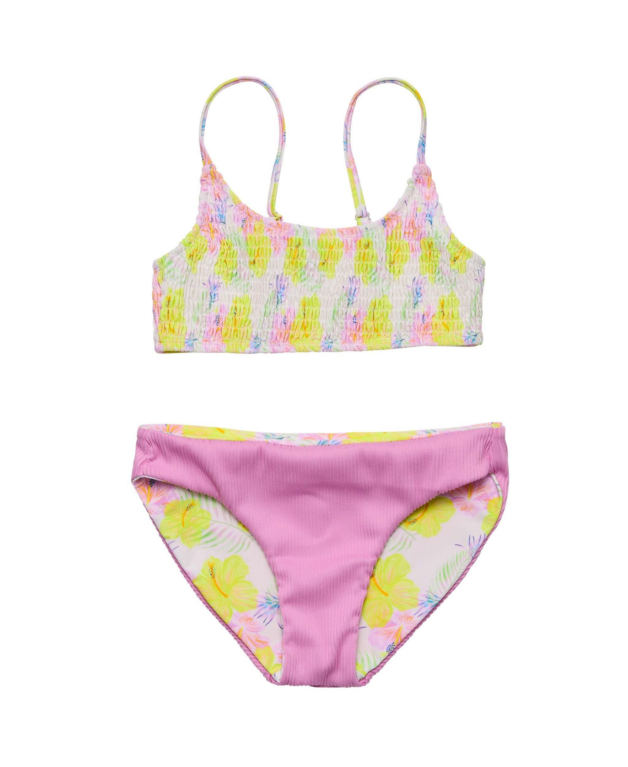 Girls' Aloha Vacay Recycled Bikini - Big Kid — Image 3