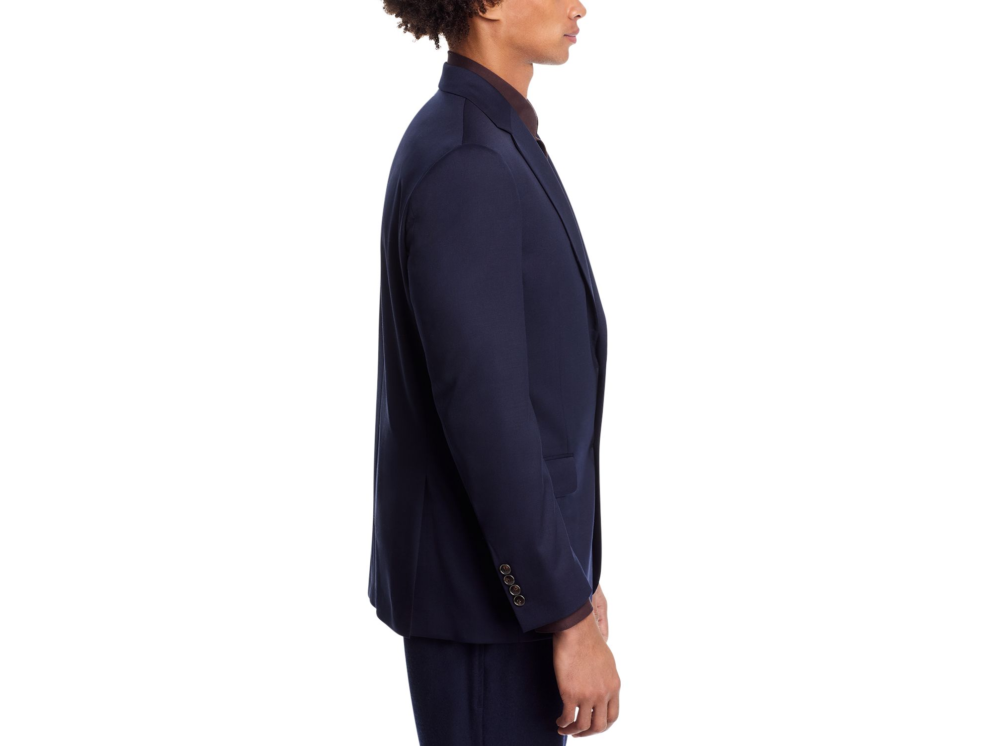 New York Solid Regular Fit Sport Coat — Image 6
