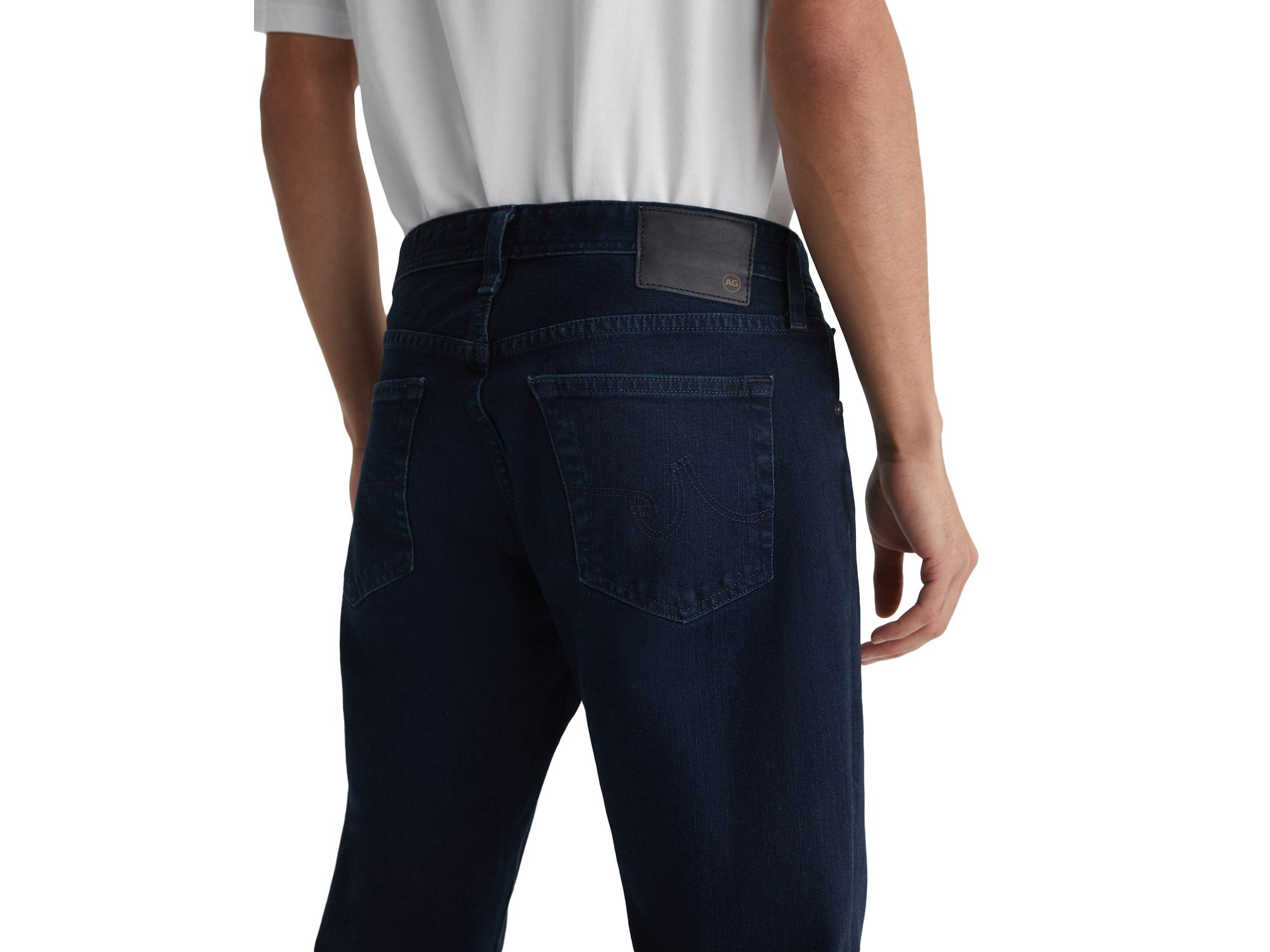 Graduate Tailored Straight Fit Jeans in Bundled Blue — Image 3