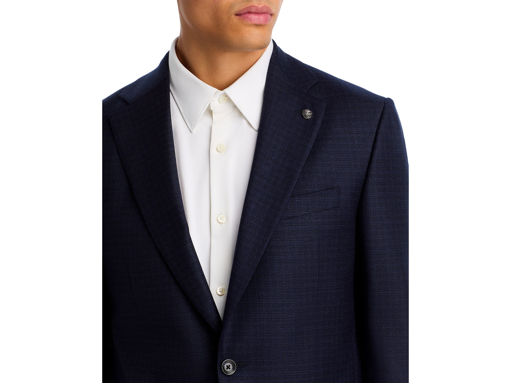 Esprit Regular Fit Woven Textured Suit — Image 3