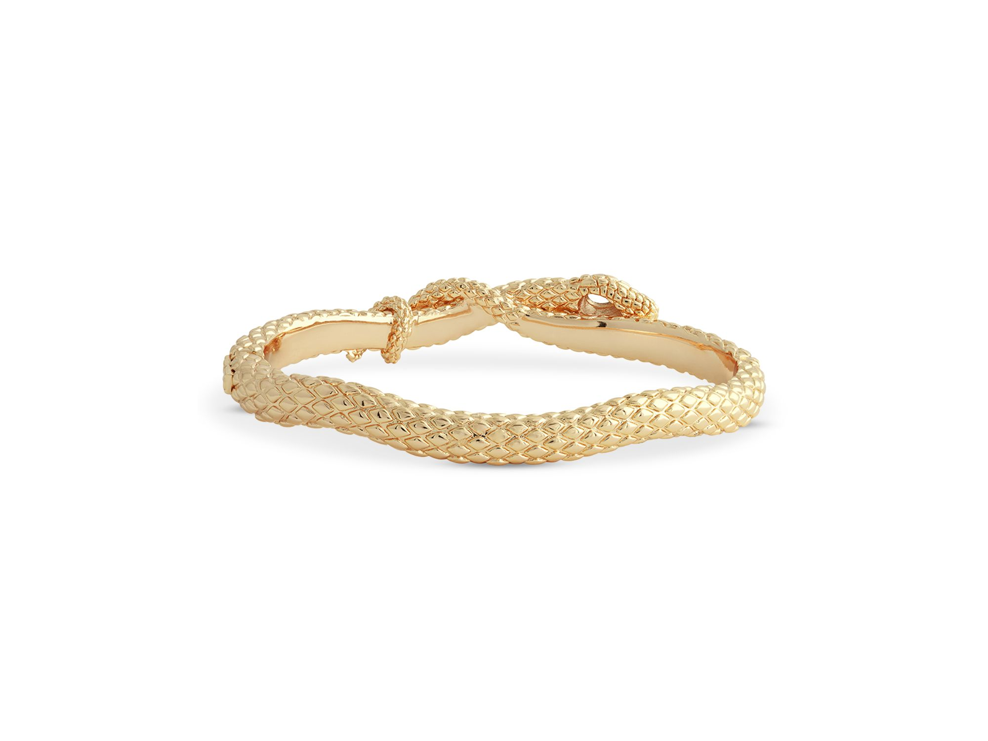 Crystal Serpent Bangle Bracelet — Image 4