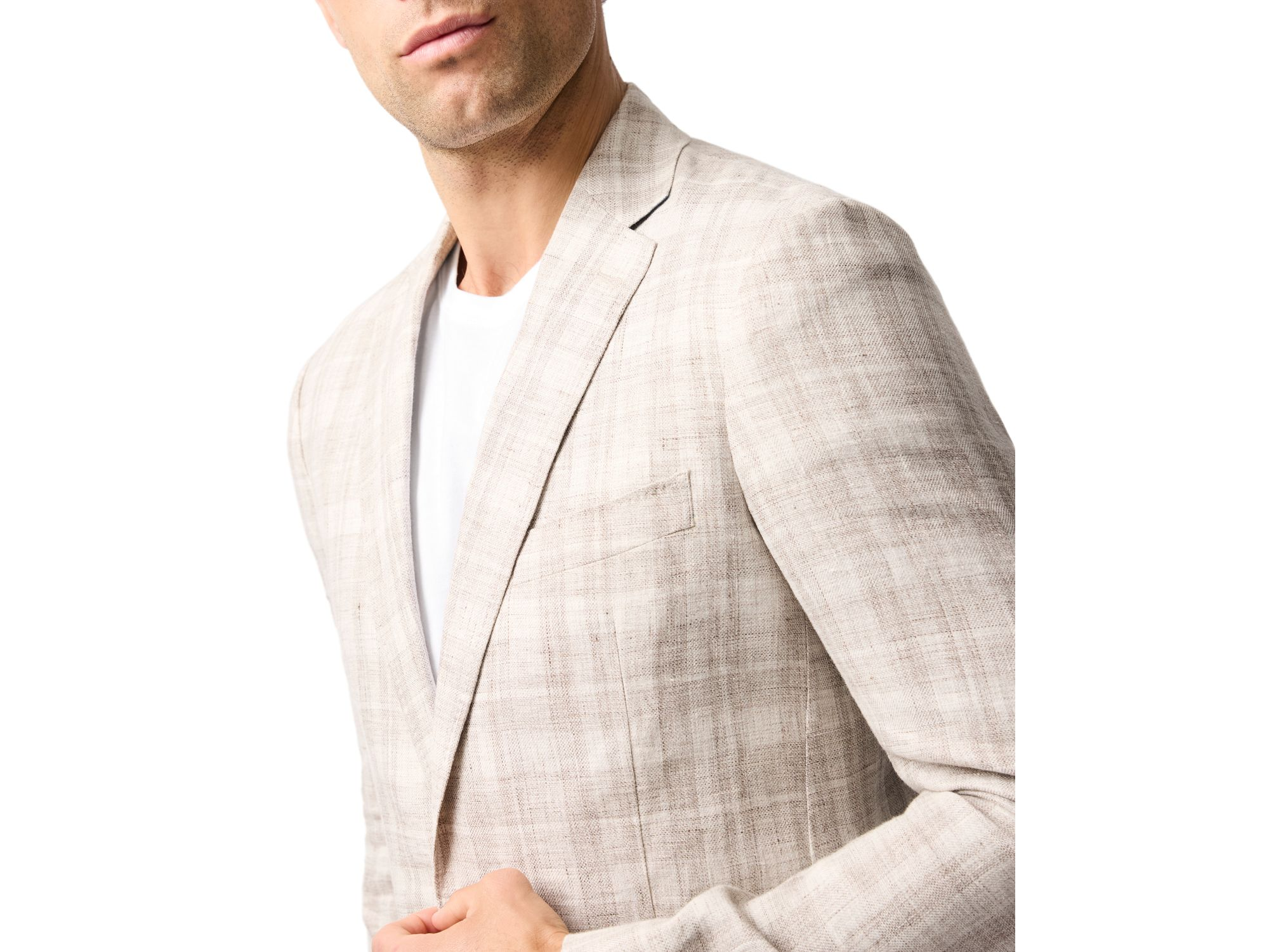 Waverly Park Linen Sports Fit Jacket — Image 3