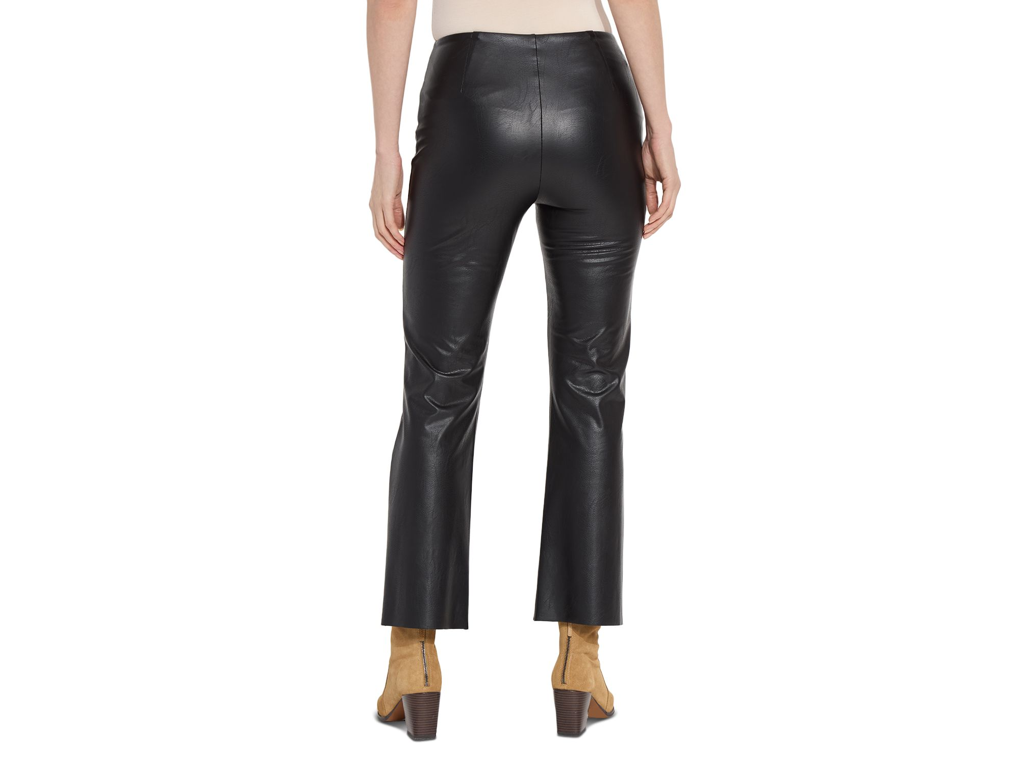 Elysse Faux Leather Ankle Pants — Image 3