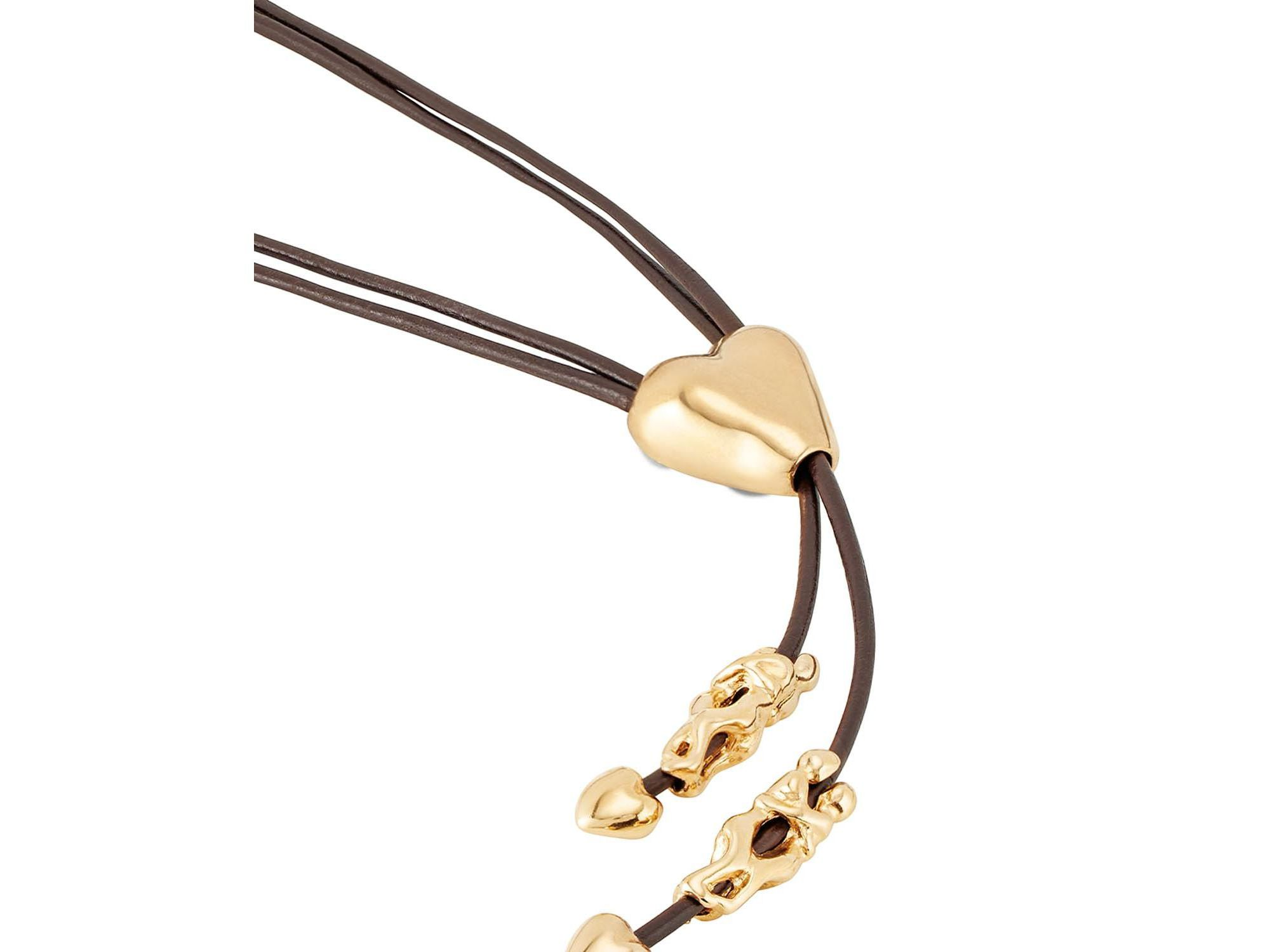 Heartline Leather Necklace — Image 4