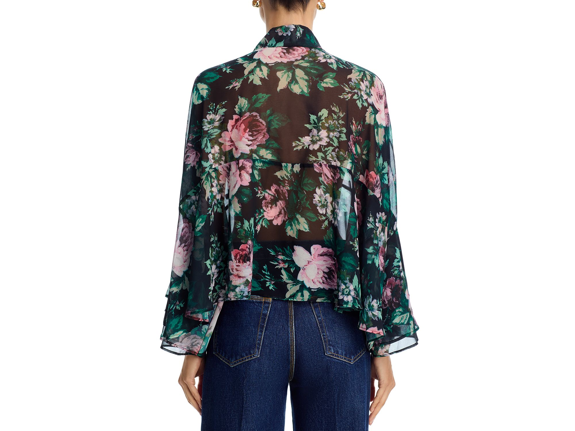 Tie Neck Top - Exclusive — Image 3
