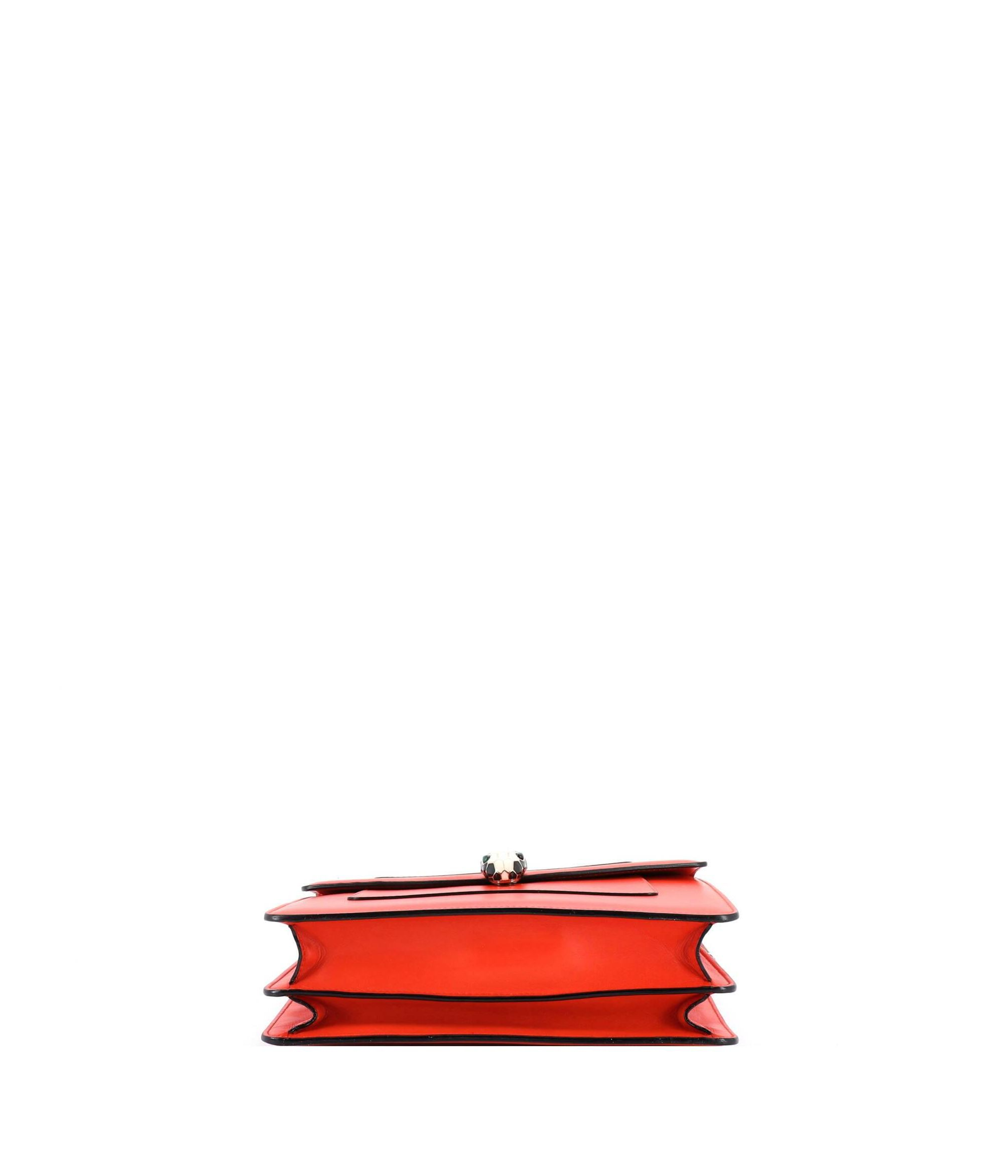 Medium Serpenti Forever Top Handle Bag Leather — Image 8