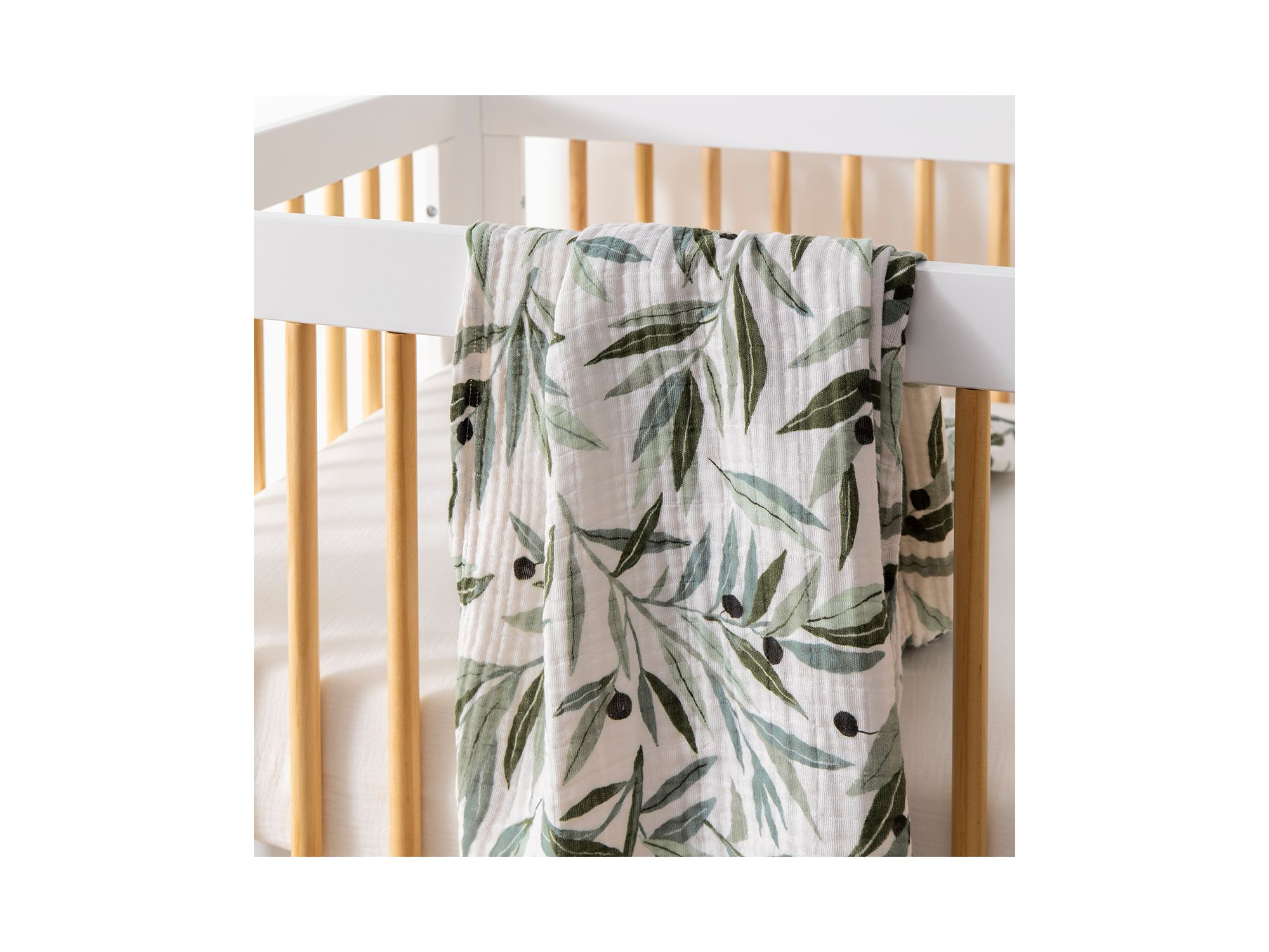 Swaddle in GOTS Certified Organic Muslin Cotton — Image 9