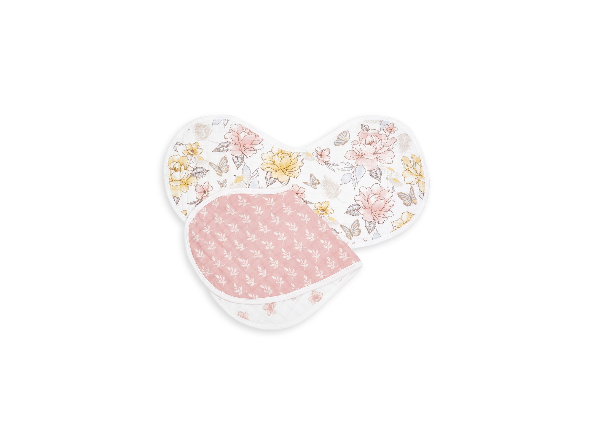 Muslin Reversible Burpy Bibs, 2 Pack — Image 7