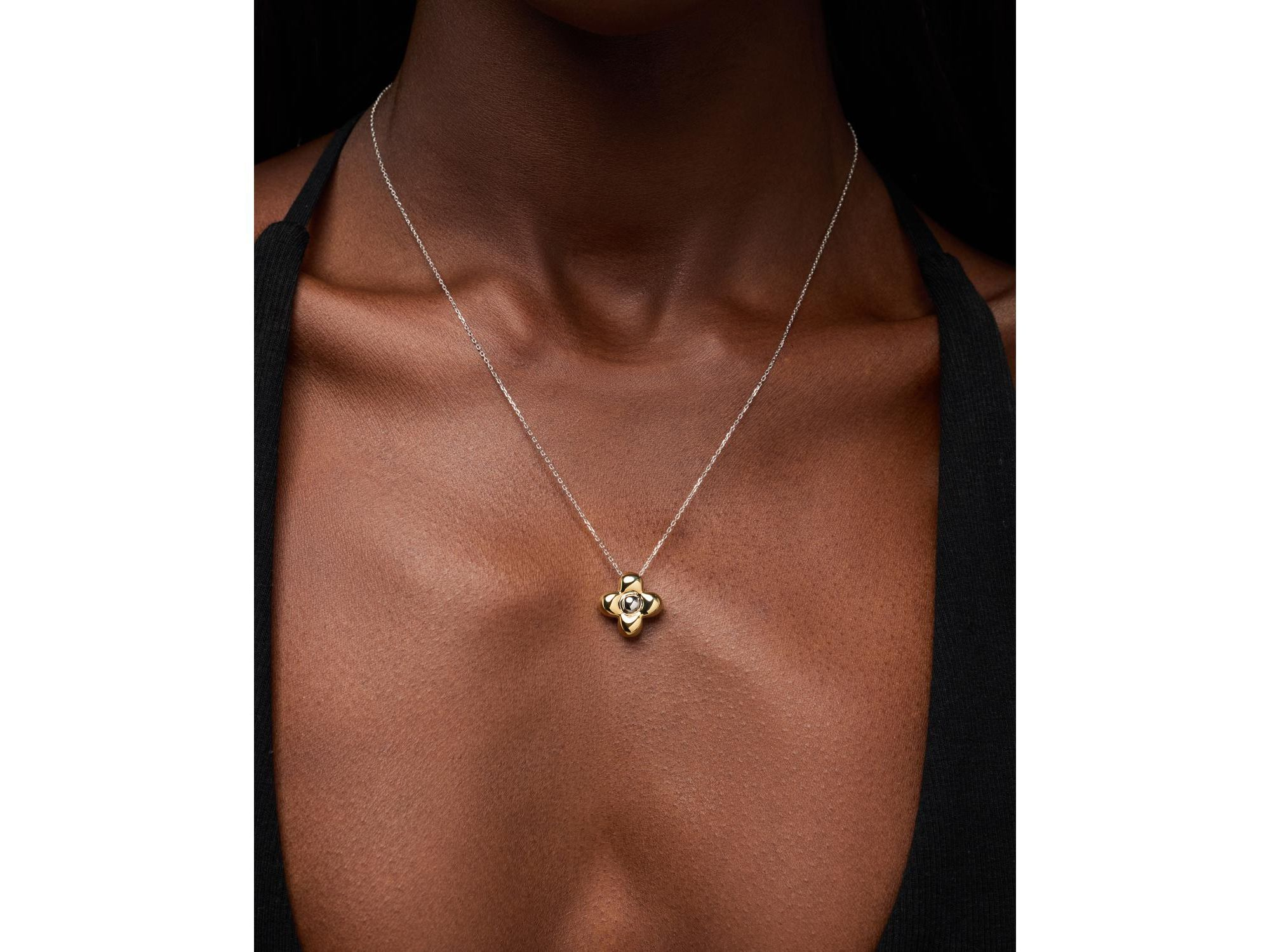 Flower Necklace and Liora Pendant — Image 3