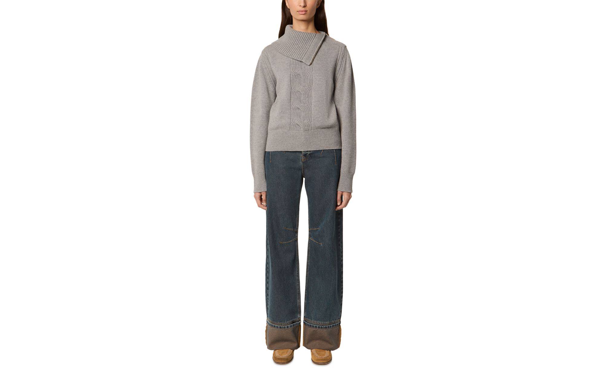Messo Asymmetrical Sweater — Image 5