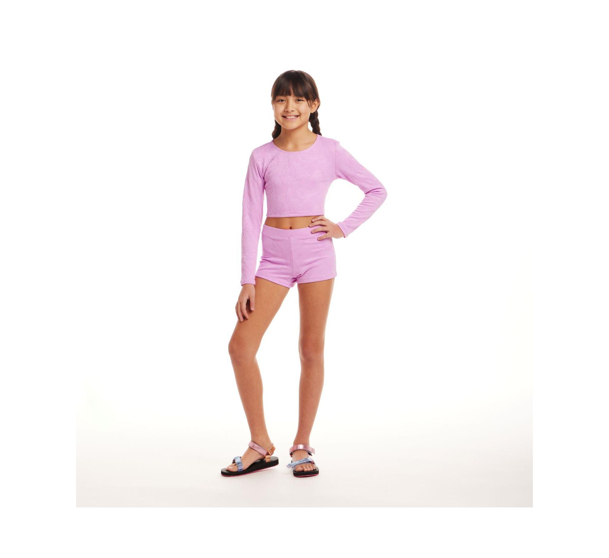 Girls' Two Piece Rashguard Set - Big Kid — Image 3