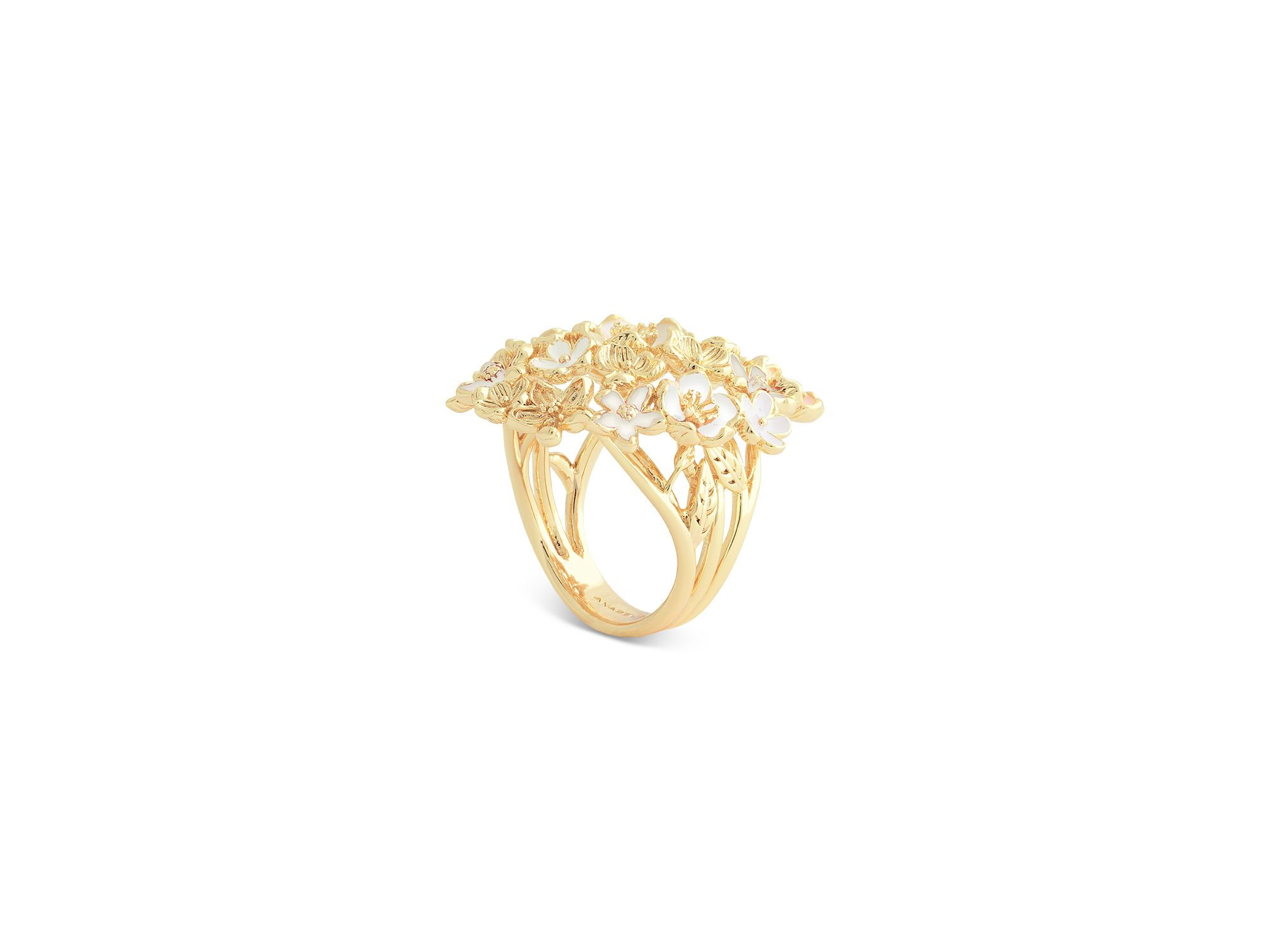 Bloom Gathered Cocktail Ring in 18K Gold Plated - Exclusive — Image 5
