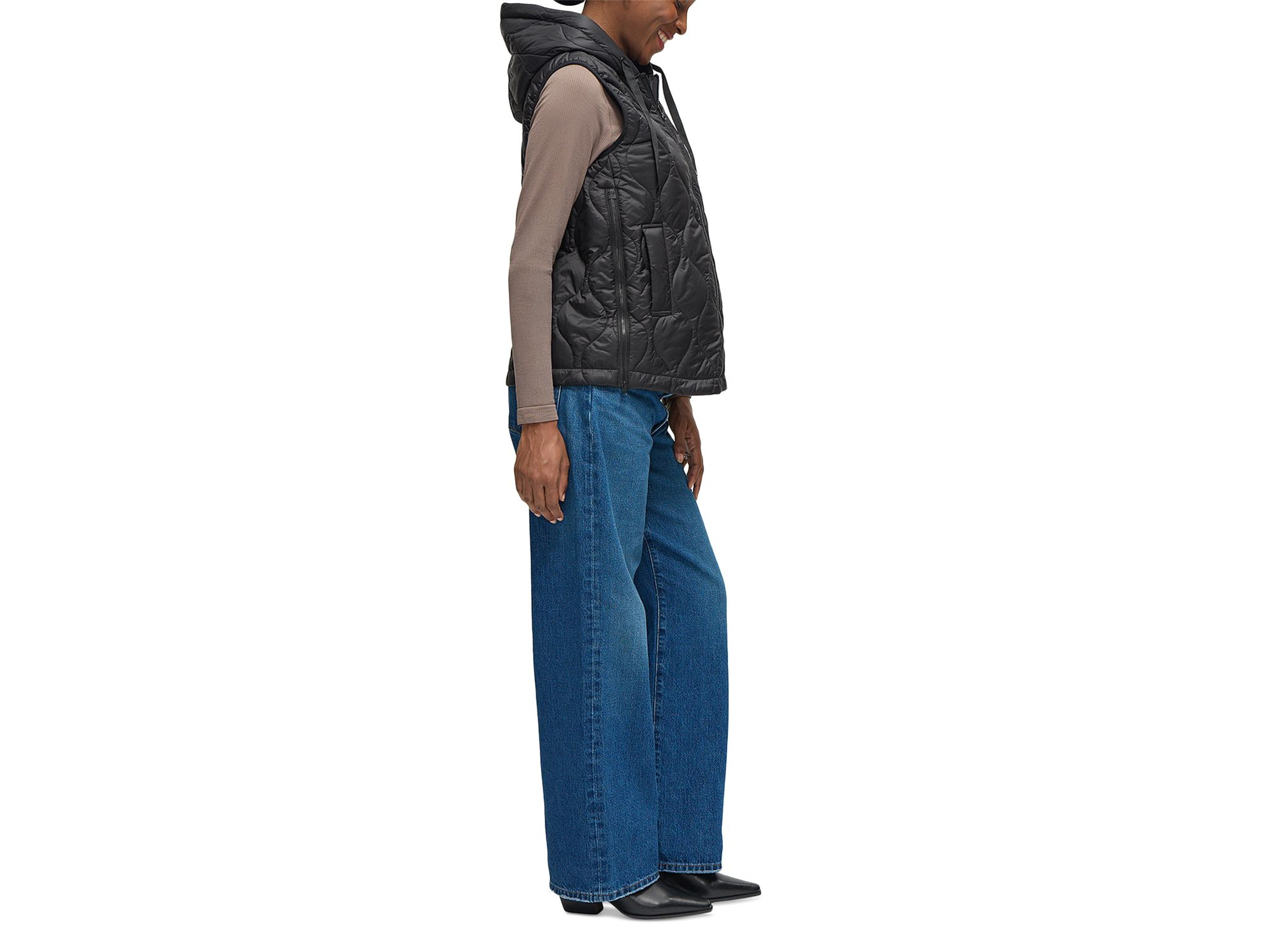 Quilted Maternity Vest — Image 5