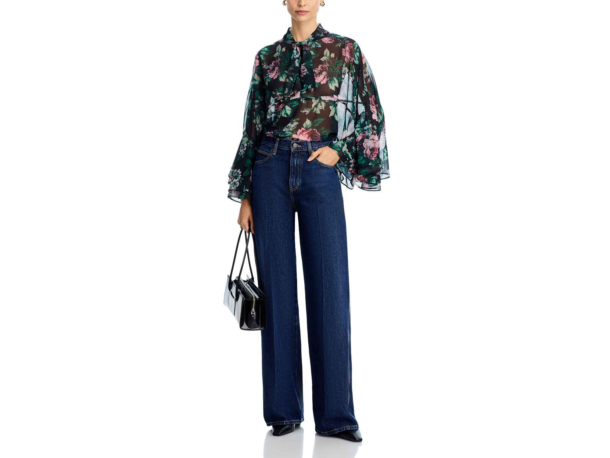 Tie Neck Top - Exclusive — Image 4