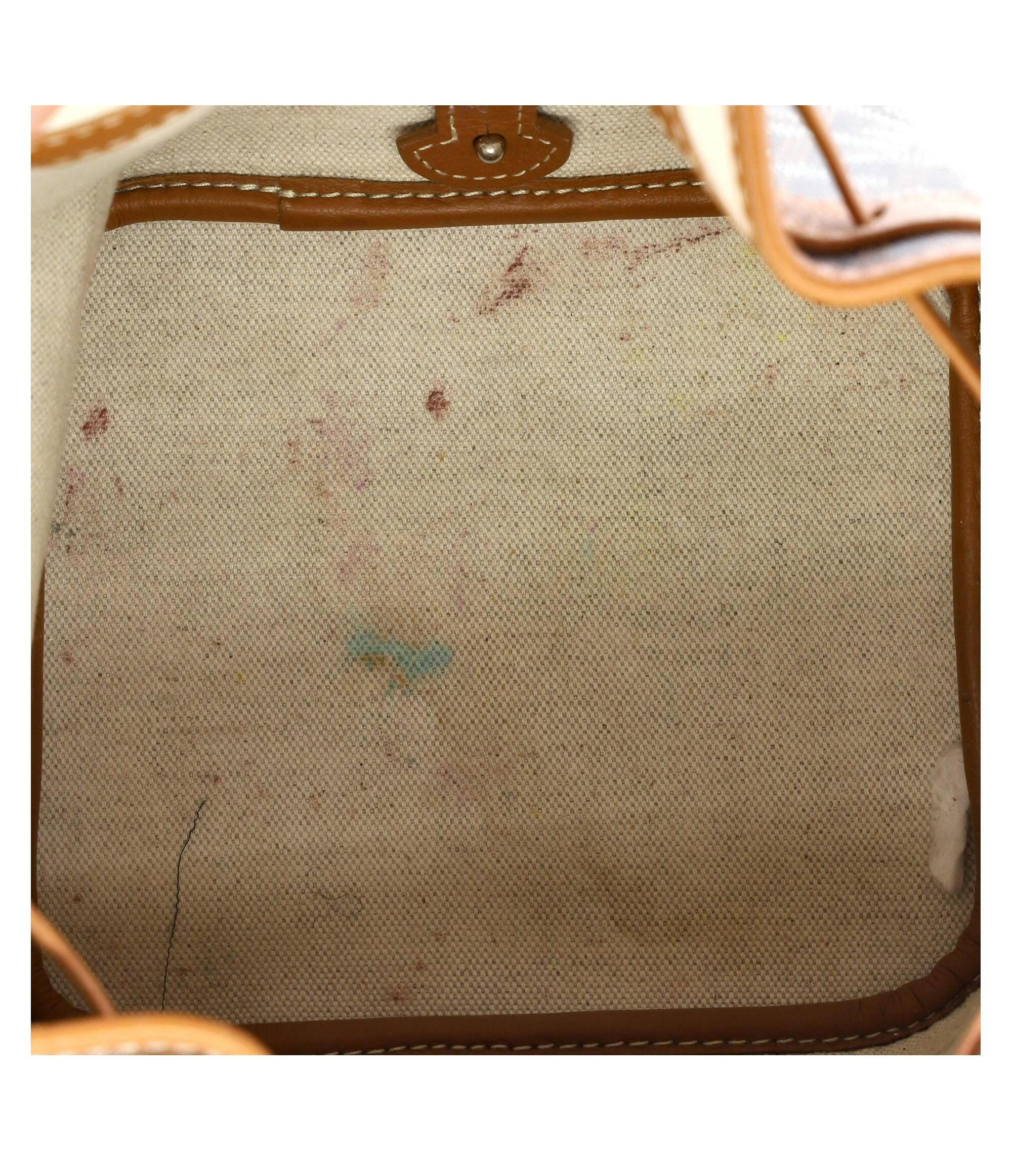 PM Petit Flot Bucket Bag Coated Canvas — Image 3