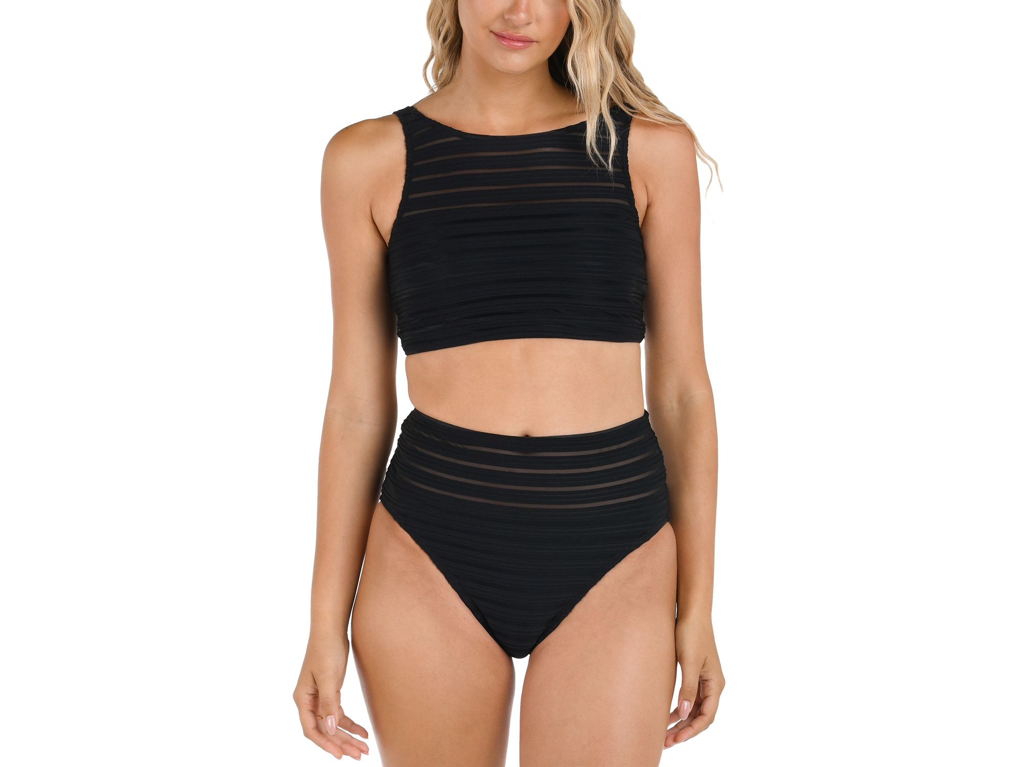 High Neck Midline Bikini Top — Image 3