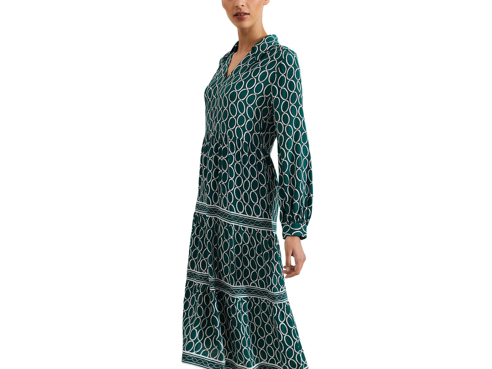 Tiered Midi Dress — Image 7