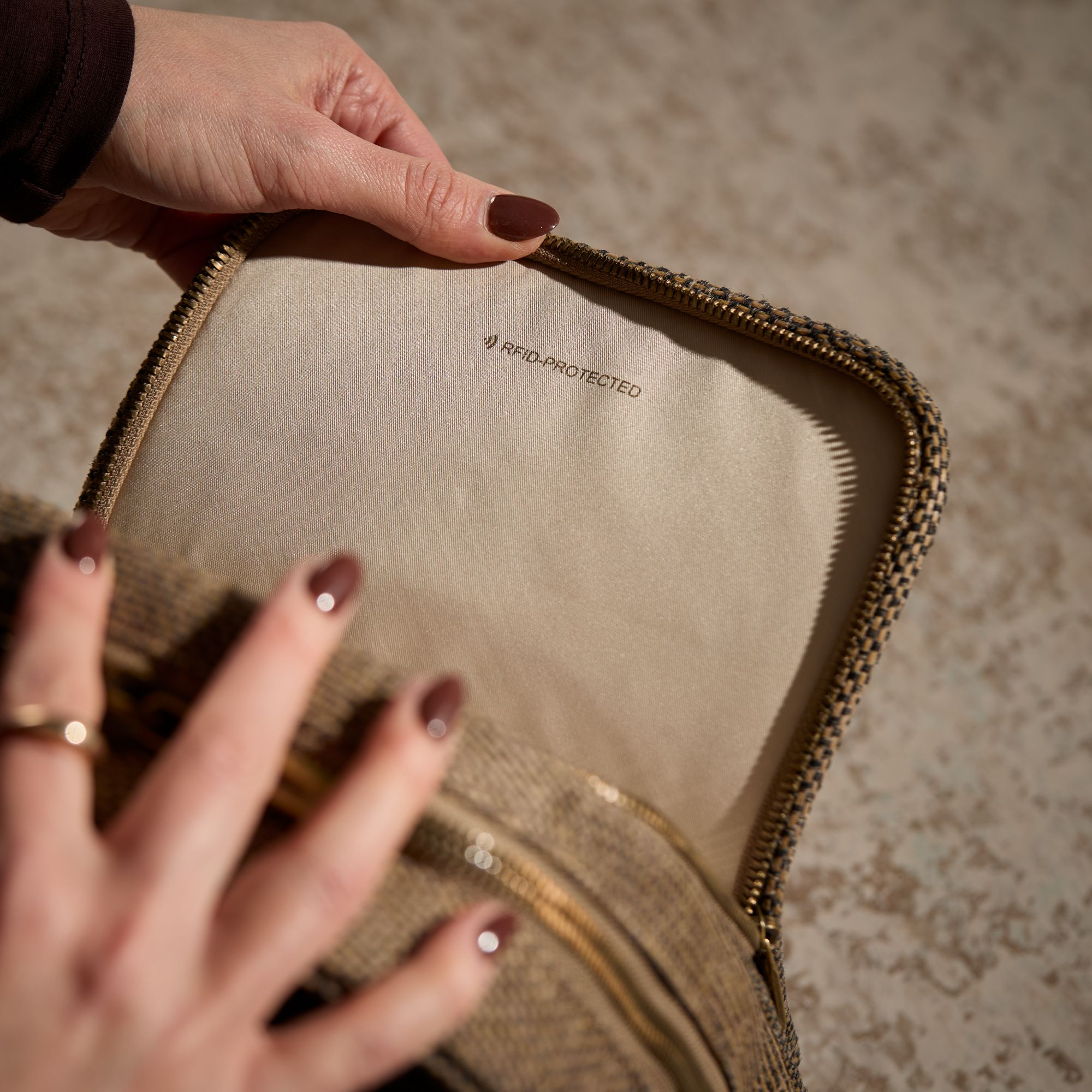 Tweed Sling Bag — Image 6