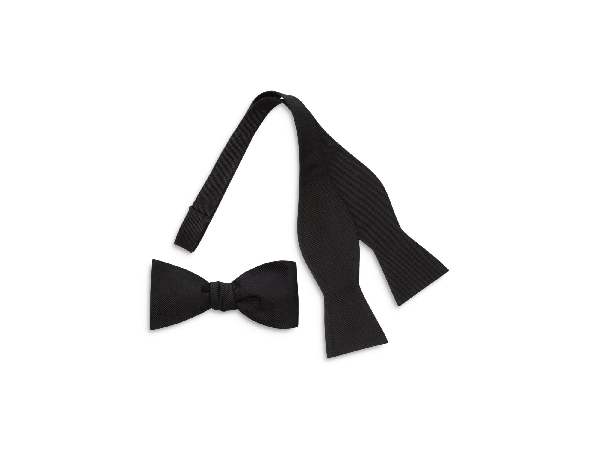 Silk Self Tie Bow Tie — Image 5