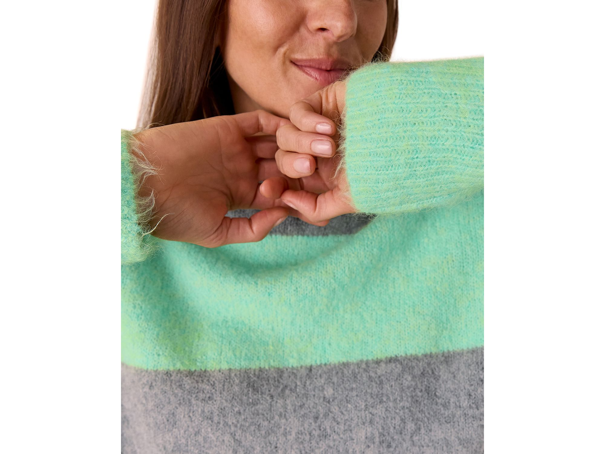 Striped Pullover Sweater — Image 3