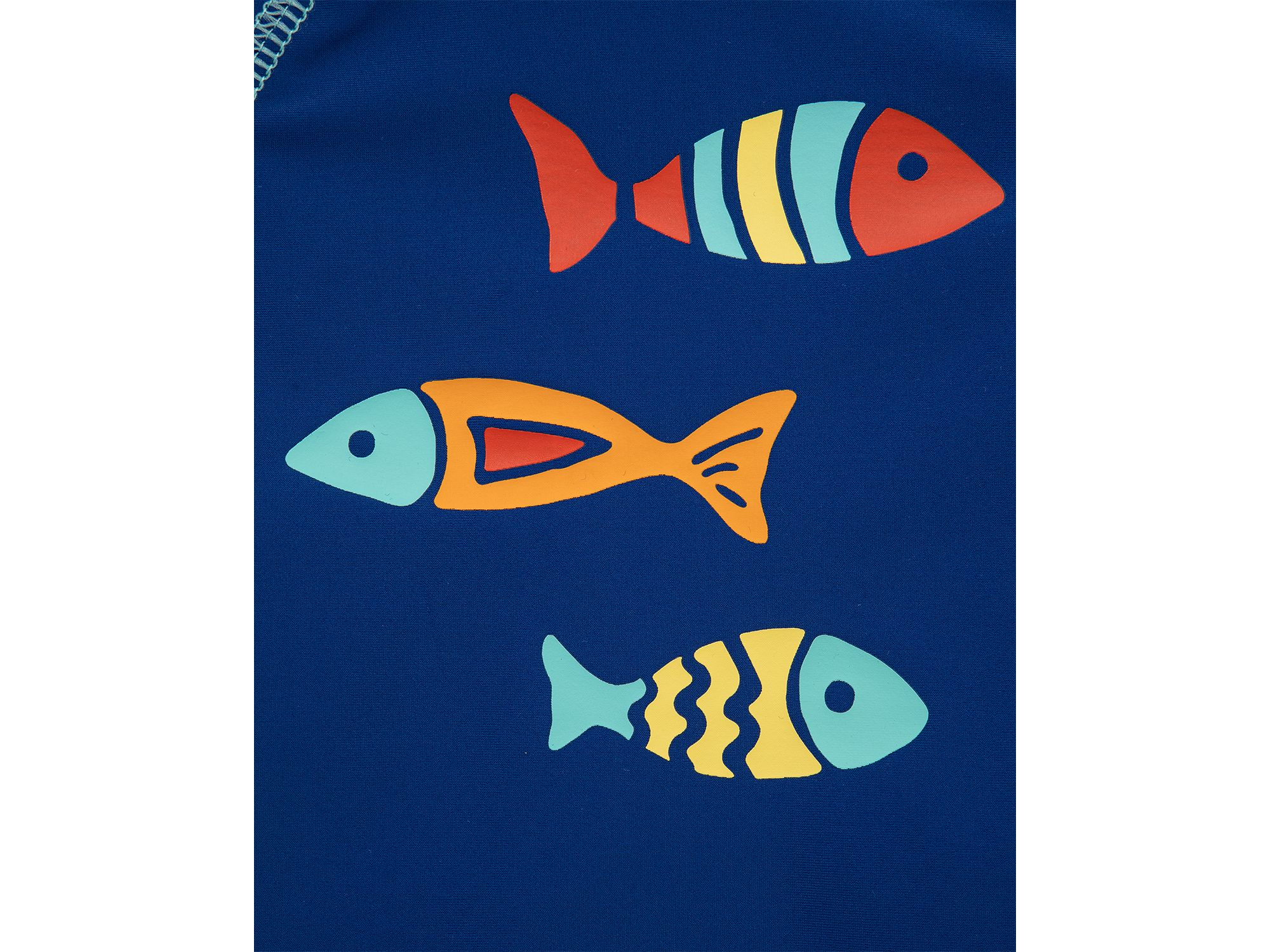 Boys' Fish Rash Guard and Swim Trunks Set, Baby — Image 3