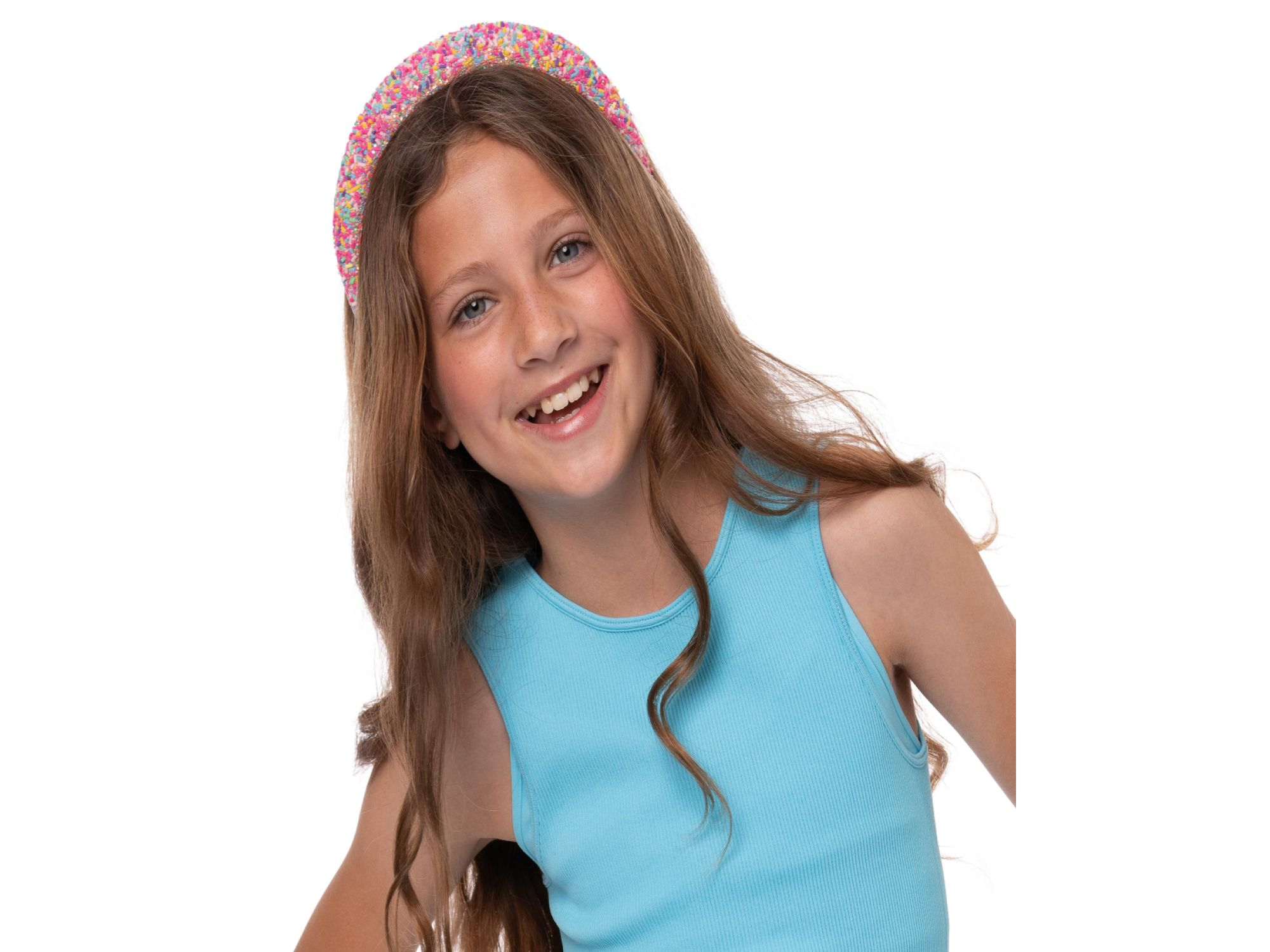 Girls' Confetti Puff Headband — Image 3