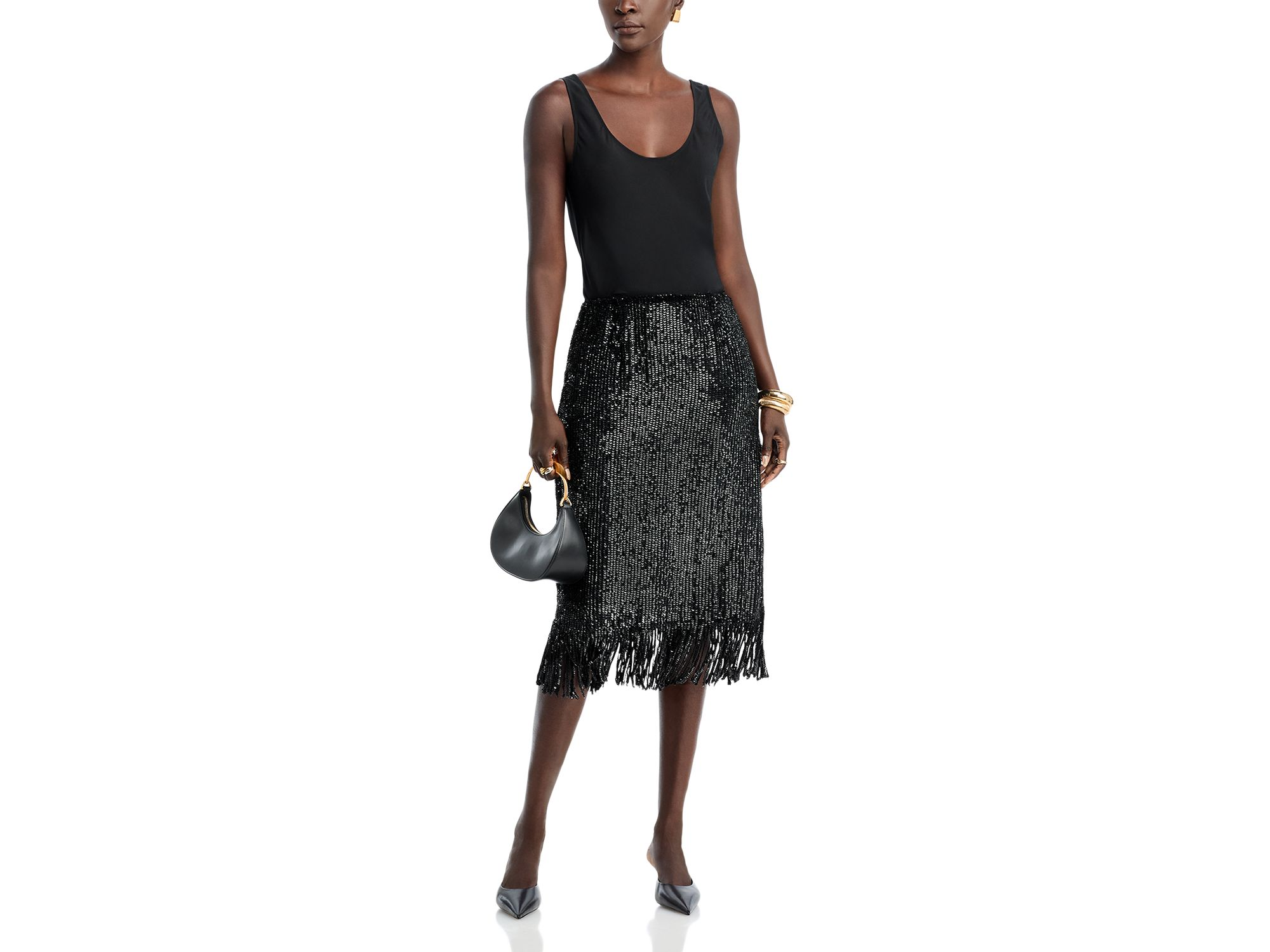 Raella Sequin Skirt — Image 4