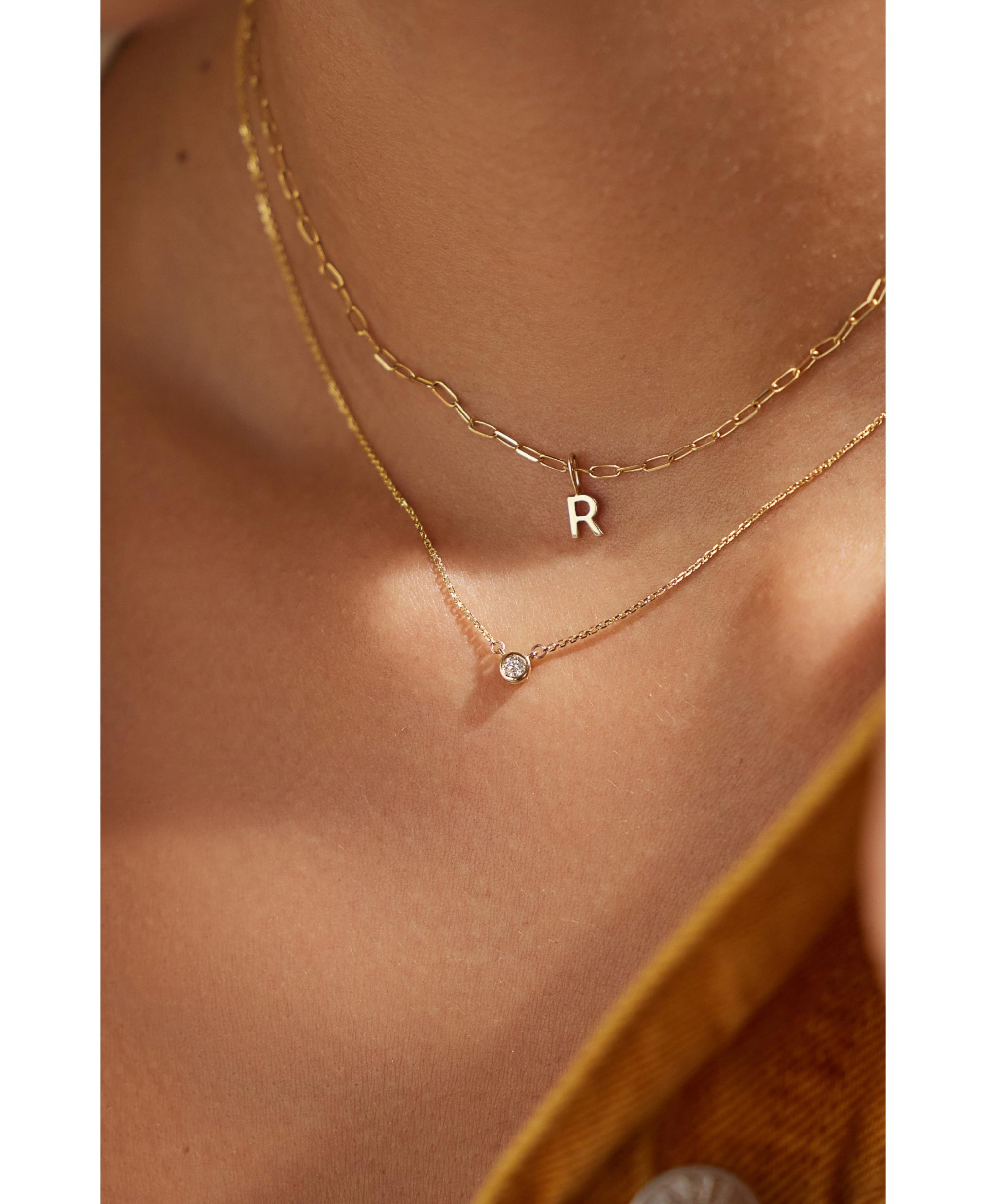 Lab Grown Diamond Necklace — Image 3